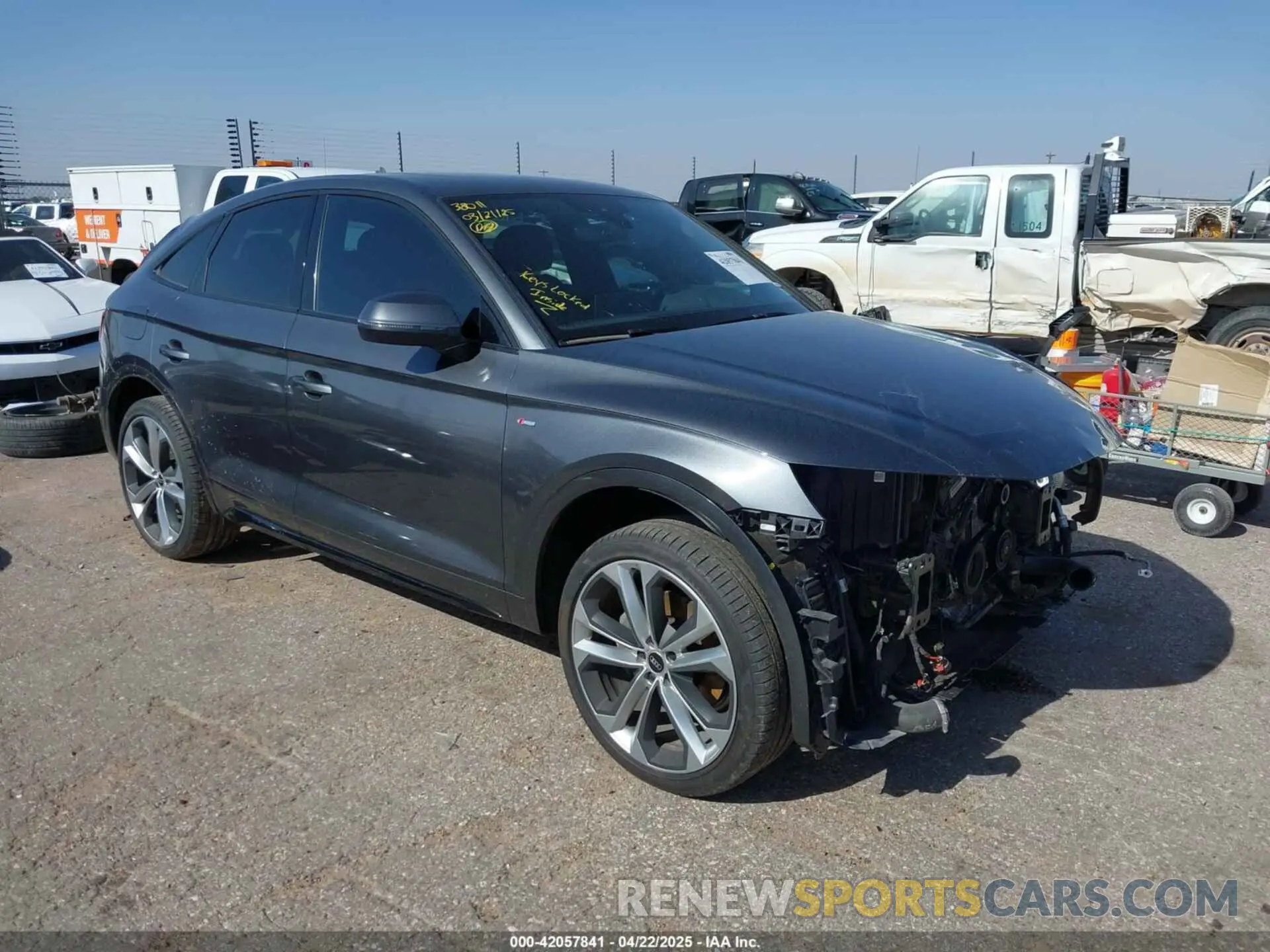 1 Photograph of a damaged car WA15AAFY7P2074384 AUDI Q5 SPORTBACK 2023