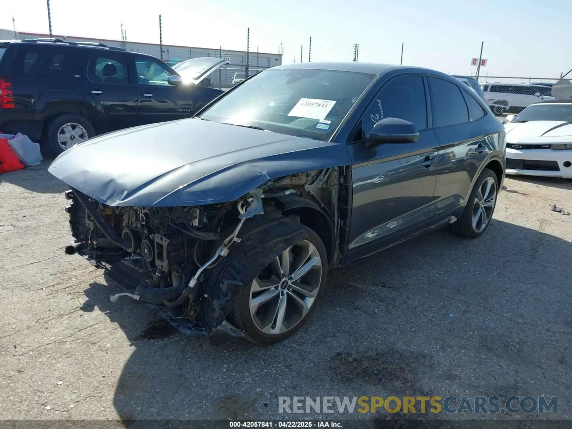 2 Photograph of a damaged car WA15AAFY7P2074384 AUDI Q5 SPORTBACK 2023