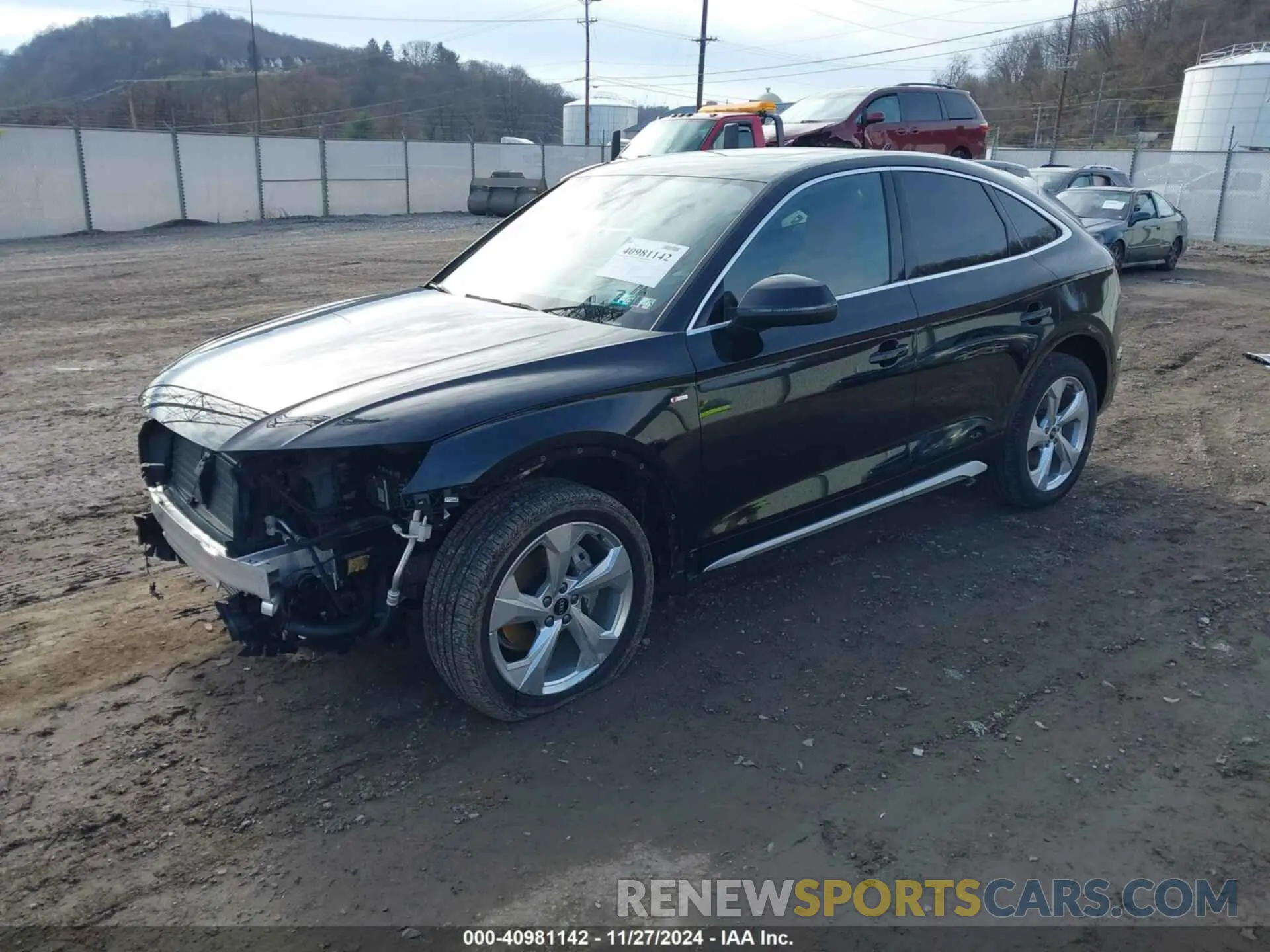 2 Photograph of a damaged car WA16AAFY4P2155928 AUDI Q5 SPORTBACK 2023
