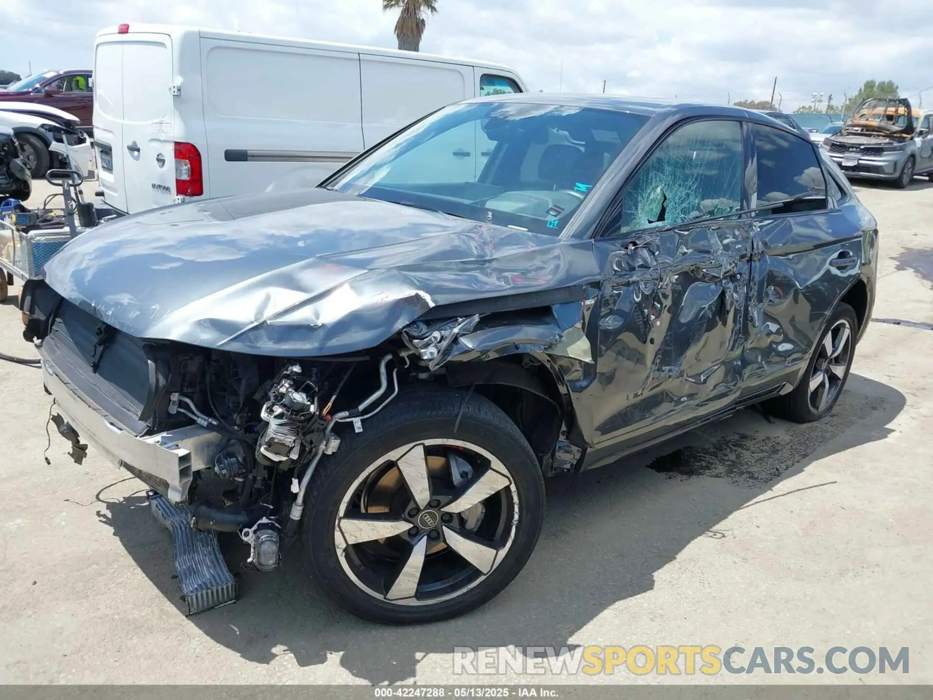 2 Photograph of a damaged car WA16ABFY5P2067296 AUDI Q5 SPORTBACK 2023