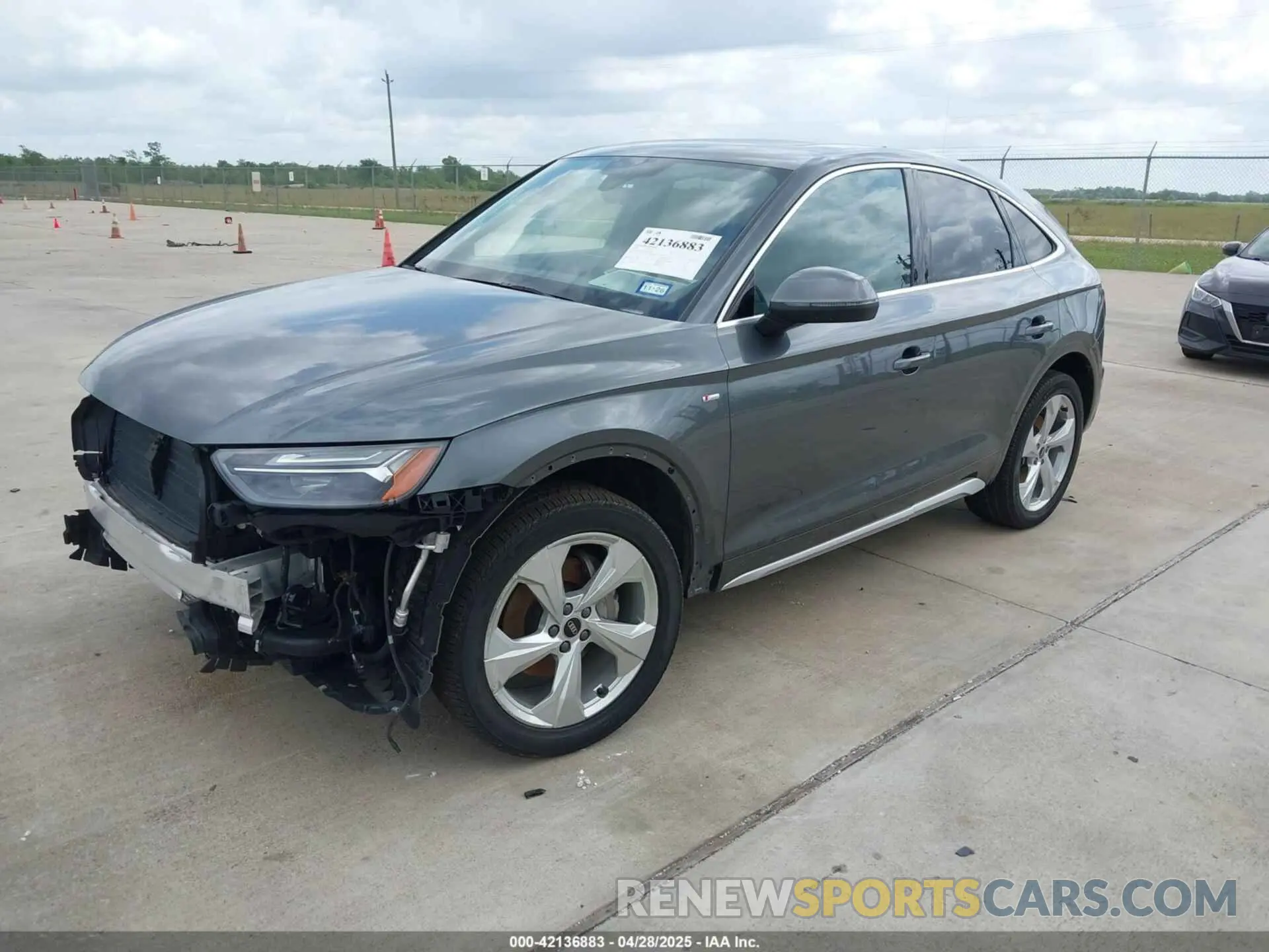2 Photograph of a damaged car WA14AAFY1R2033506 AUDI Q5 SPORTBACK 2024