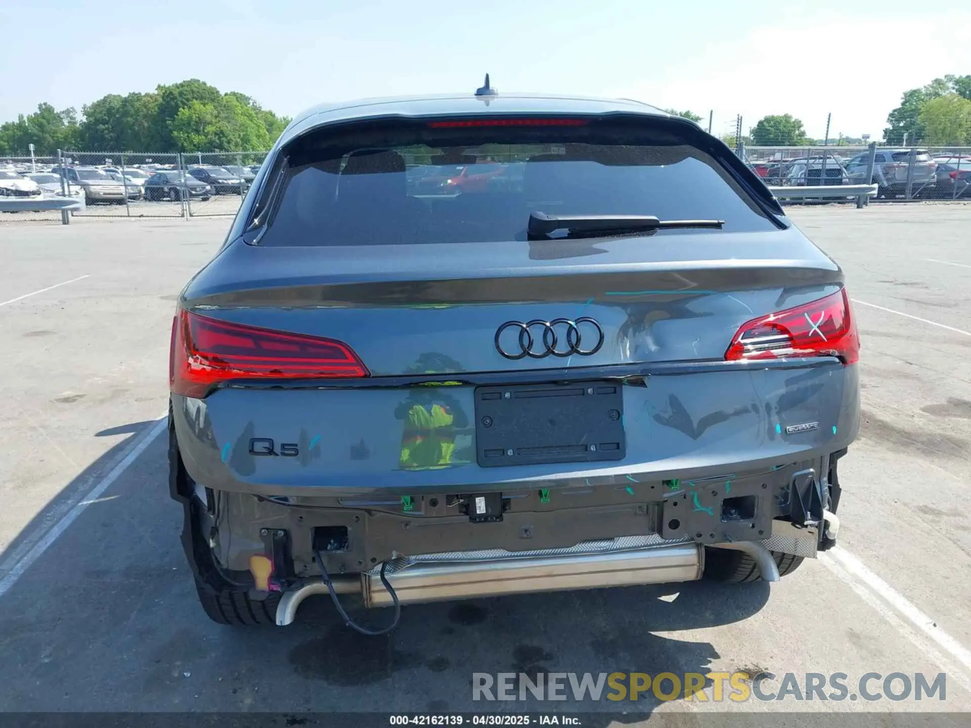 6 Photograph of a damaged car WA16AAFY2R2105547 AUDI Q5 SPORTBACK 2024