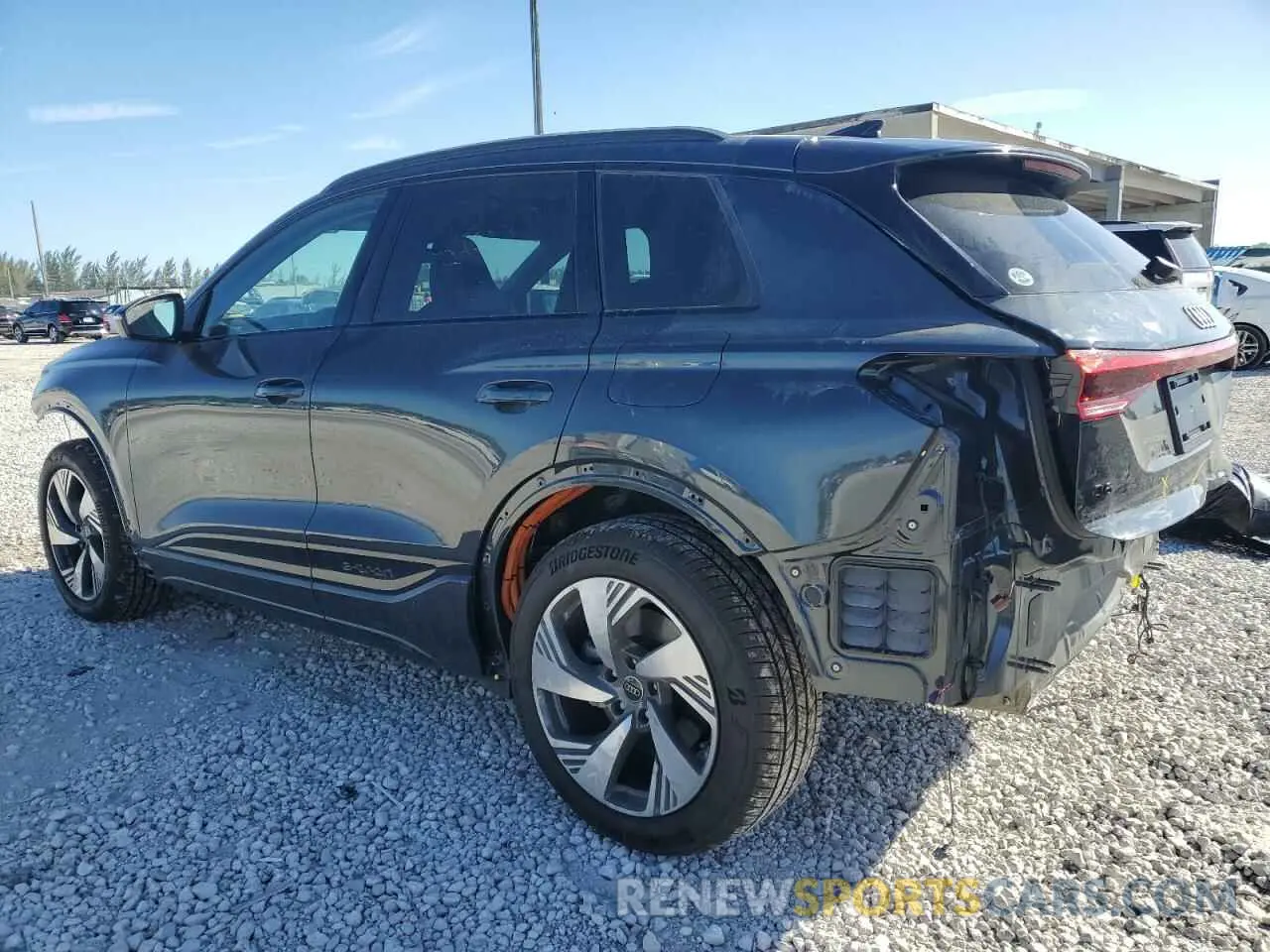 2 Photograph of a damaged car WA124BGF4SA016972 AUDI Q6 E-TRON 2025