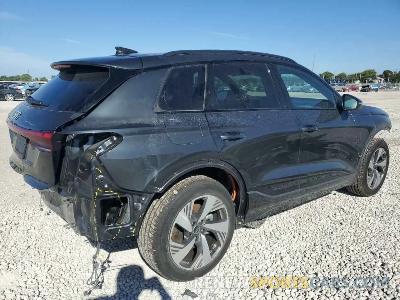 3 Photograph of a damaged car WA124BGF4SA016972 AUDI Q6 E-TRON 2025