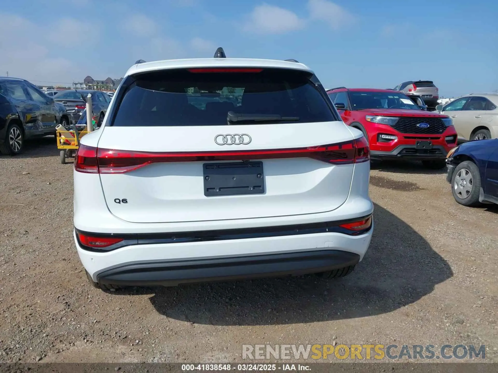 17 Photograph of a damaged car WA124BGFXSA019441 AUDI Q6 E-TRON 2025