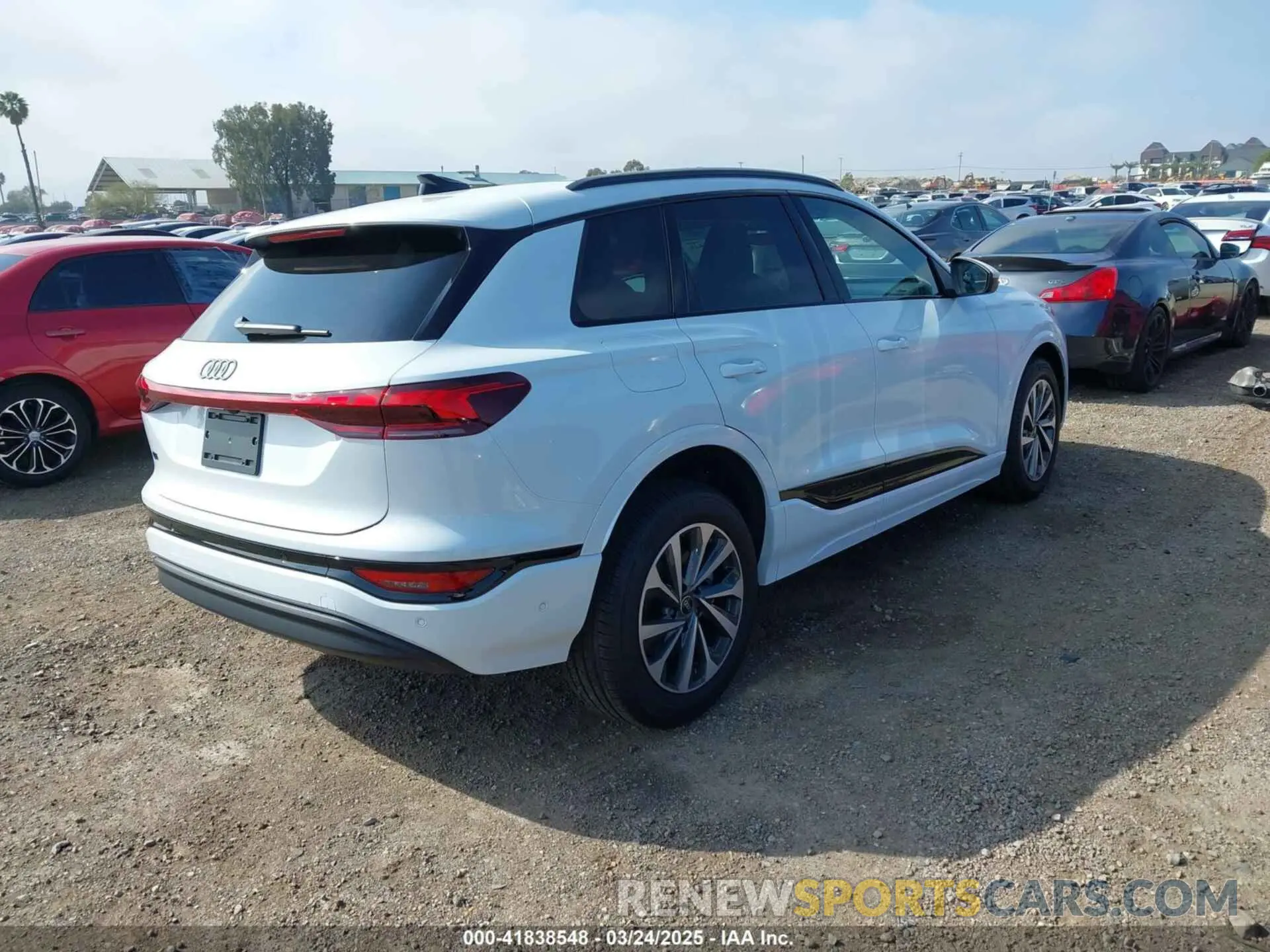 4 Photograph of a damaged car WA124BGFXSA019441 AUDI Q6 E-TRON 2025