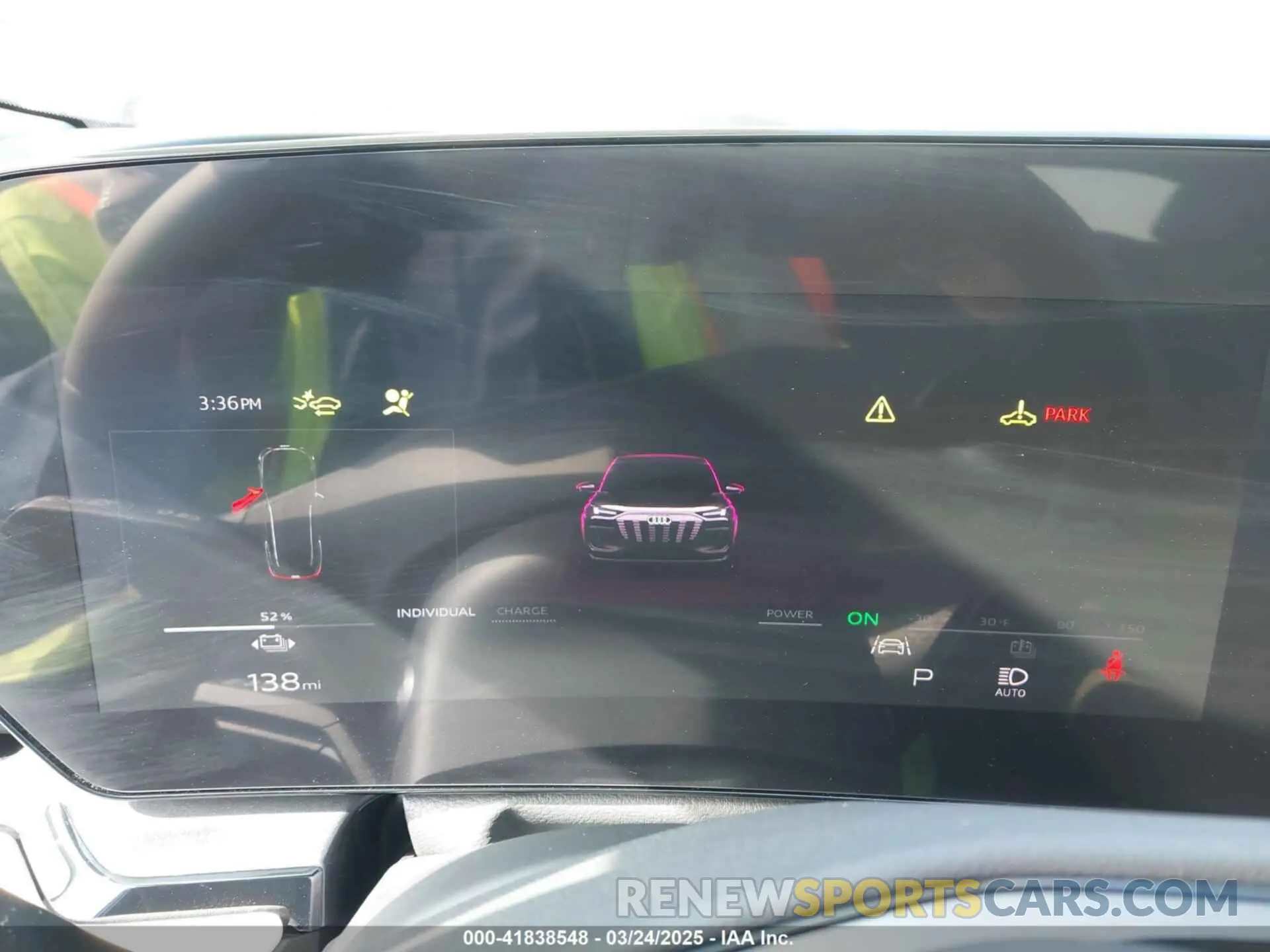 7 Photograph of a damaged car WA124BGFXSA019441 AUDI Q6 E-TRON 2025