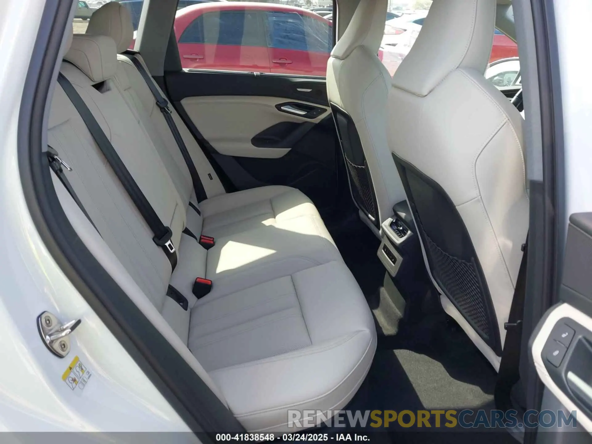8 Photograph of a damaged car WA124BGFXSA019441 AUDI Q6 E-TRON 2025