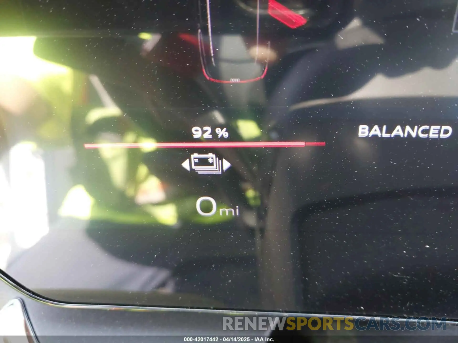18 Photograph of a damaged car WA134BGF6SA003340 AUDI Q6 E-TRON 2025