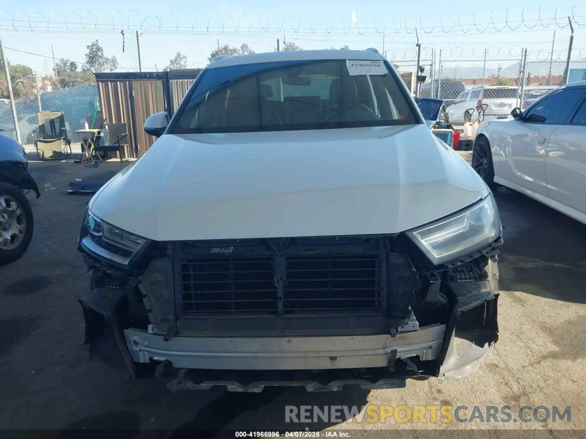 13 Photograph of a damaged car WA1AAAF70KD037387 AUDI Q7 2019