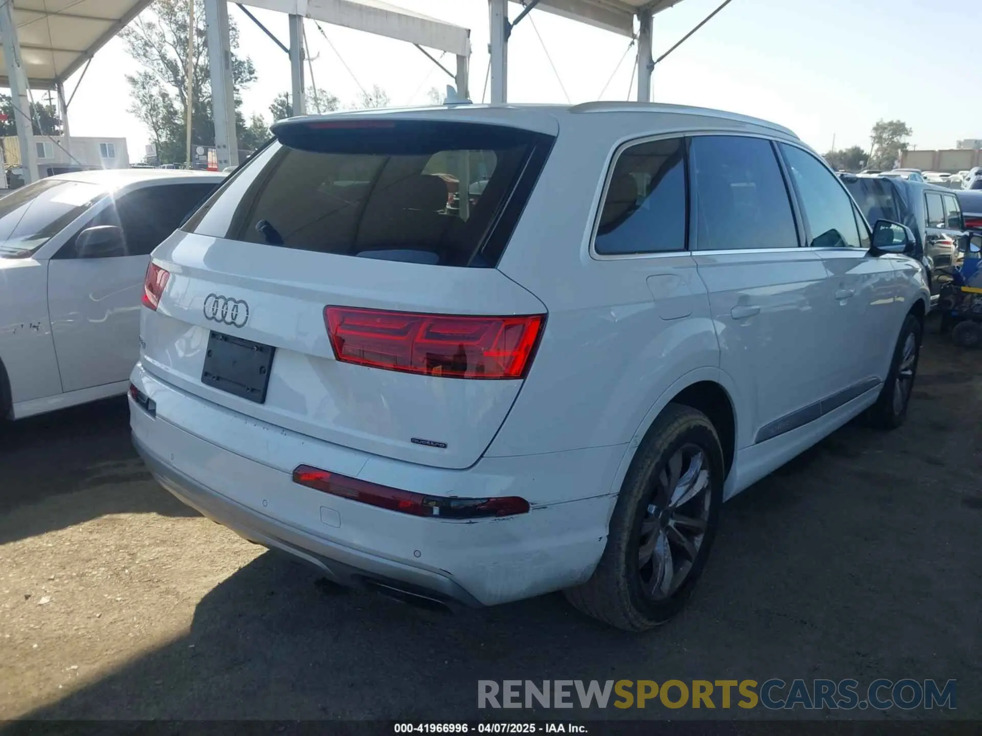 4 Photograph of a damaged car WA1AAAF70KD037387 AUDI Q7 2019