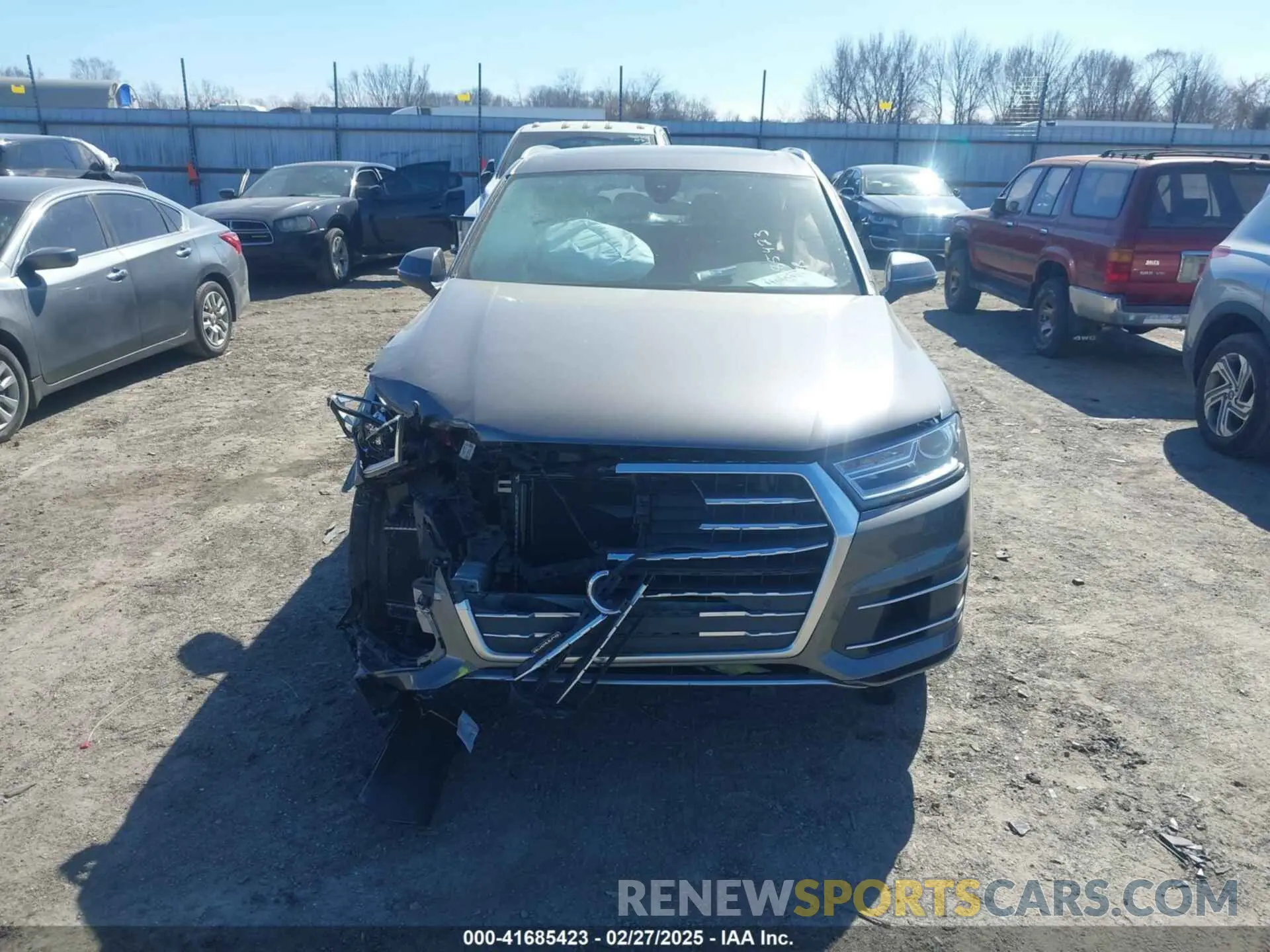12 Photograph of a damaged car WA1AAAF71KD007167 AUDI Q7 2019