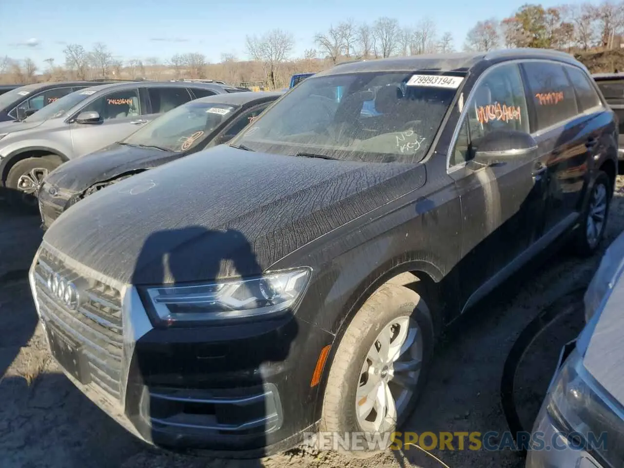 1 Photograph of a damaged car WA1AAAF72KD011499 AUDI Q7 2019