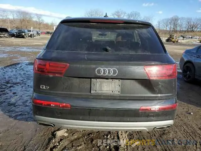 6 Photograph of a damaged car WA1AAAF72KD011499 AUDI Q7 2019