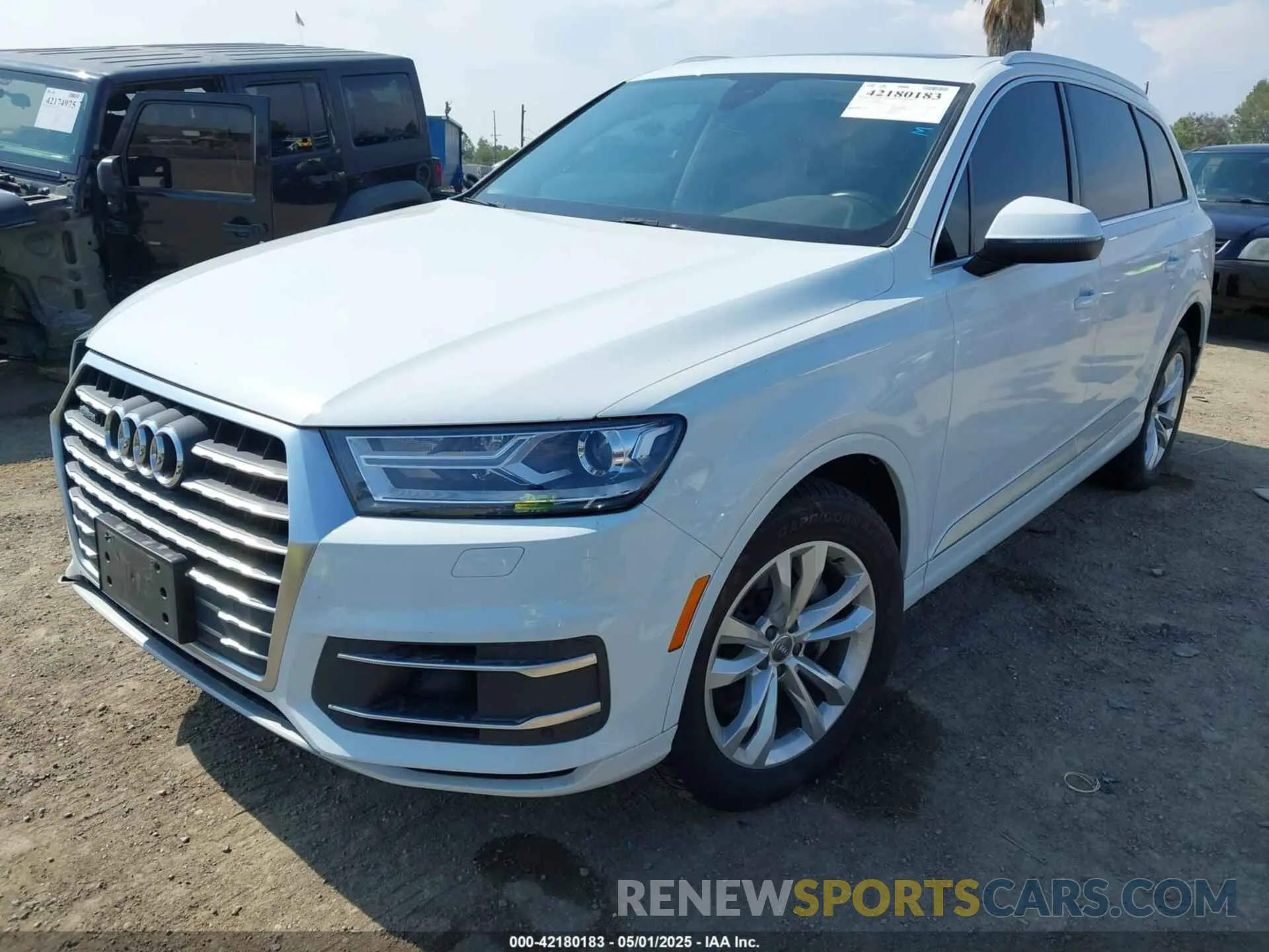 2 Photograph of a damaged car WA1AAAF74KD004991 AUDI Q7 2019