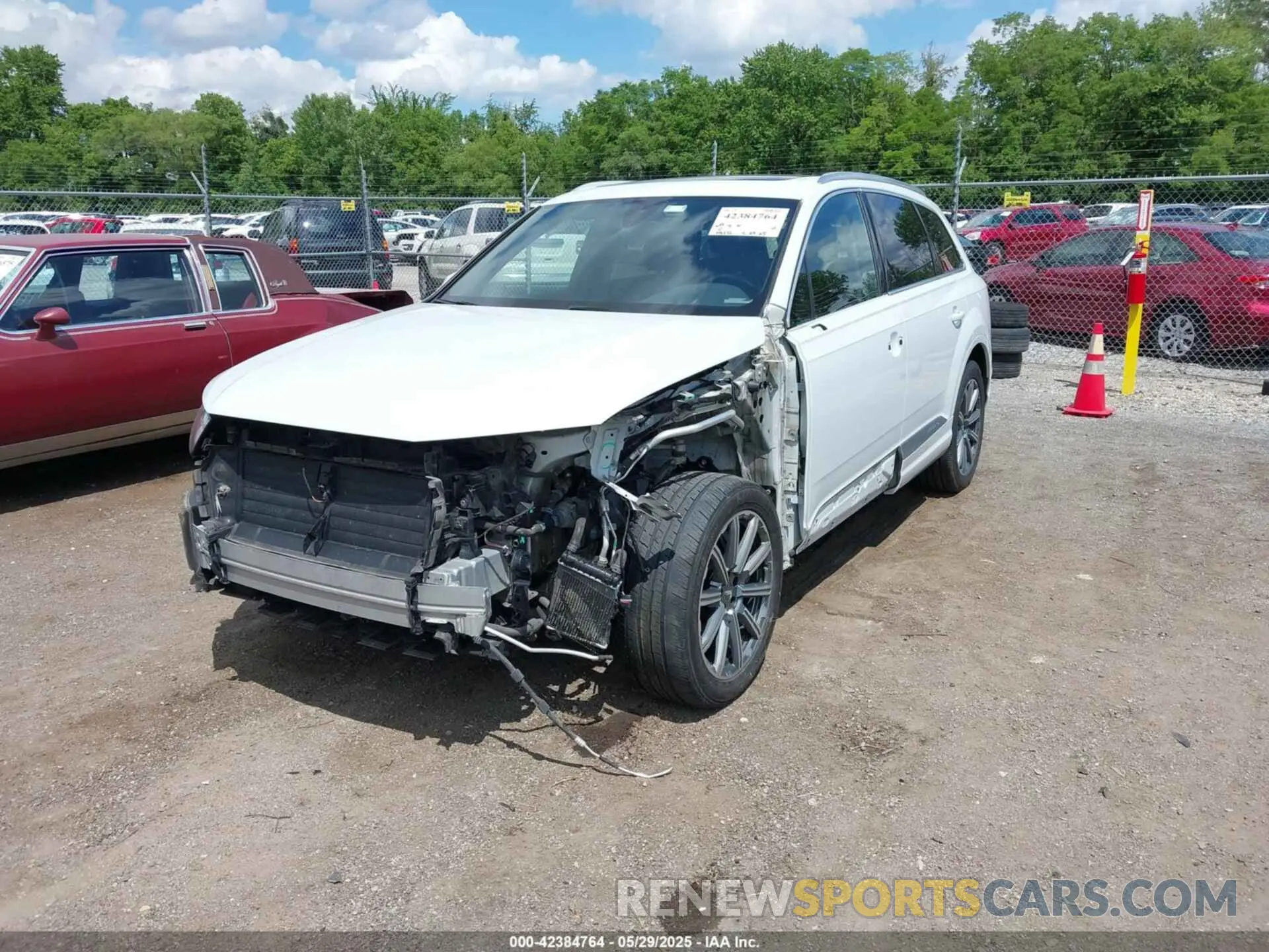2 Photograph of a damaged car WA1AAAF75KD002473 AUDI Q7 2019