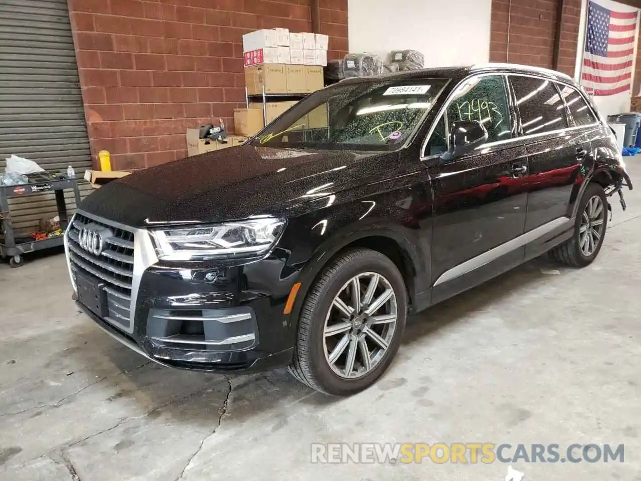 2 Photograph of a damaged car WA1AAAF77KD002135 AUDI Q7 2019