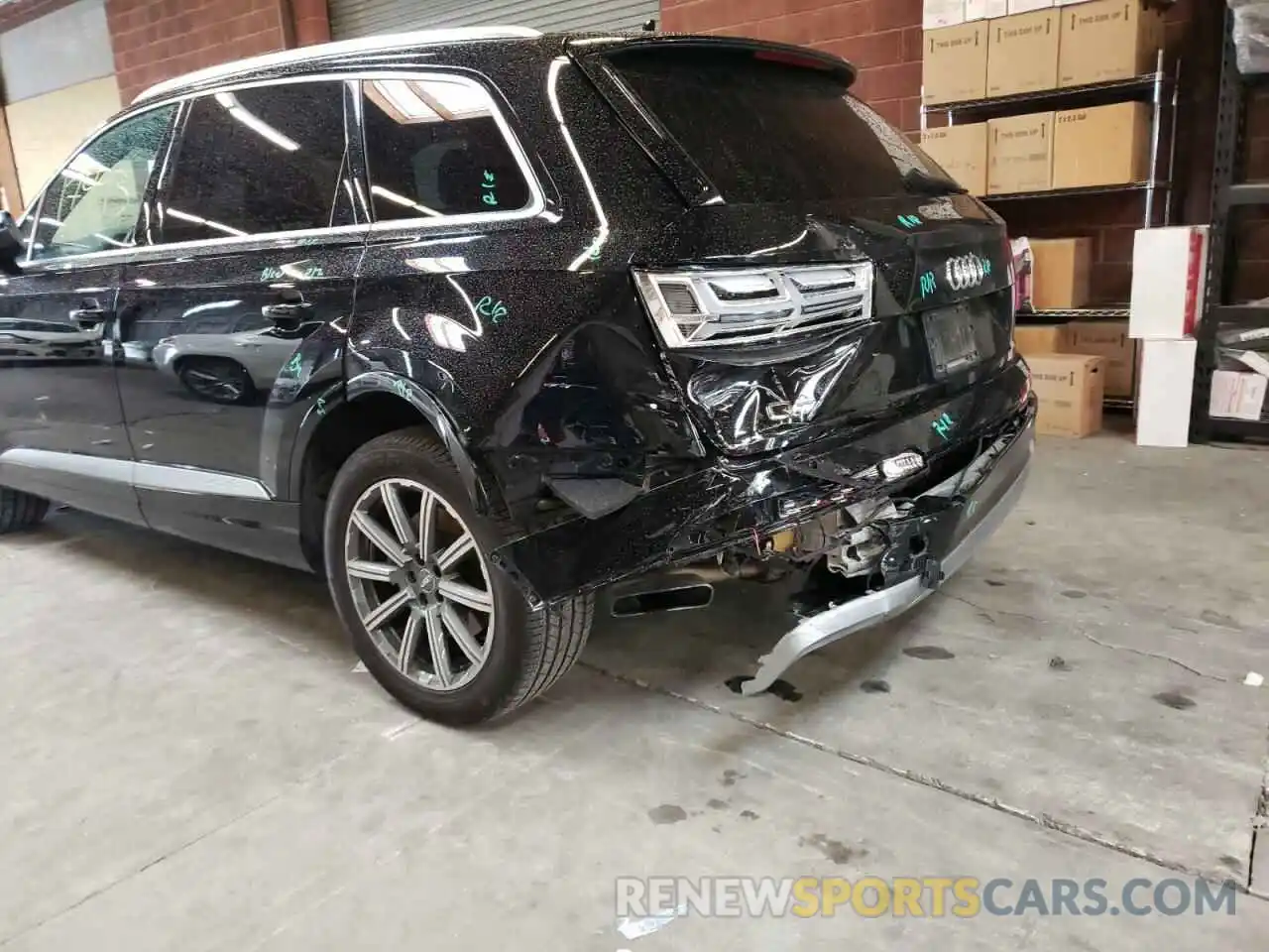 9 Photograph of a damaged car WA1AAAF77KD002135 AUDI Q7 2019