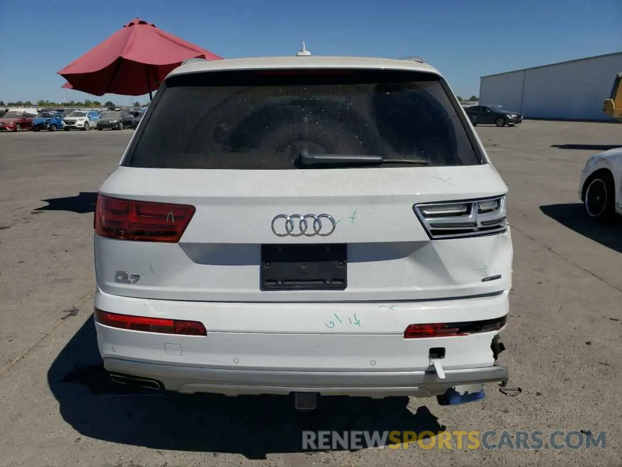 6 Photograph of a damaged car WA1AAAF78KD031577 AUDI Q7 2019