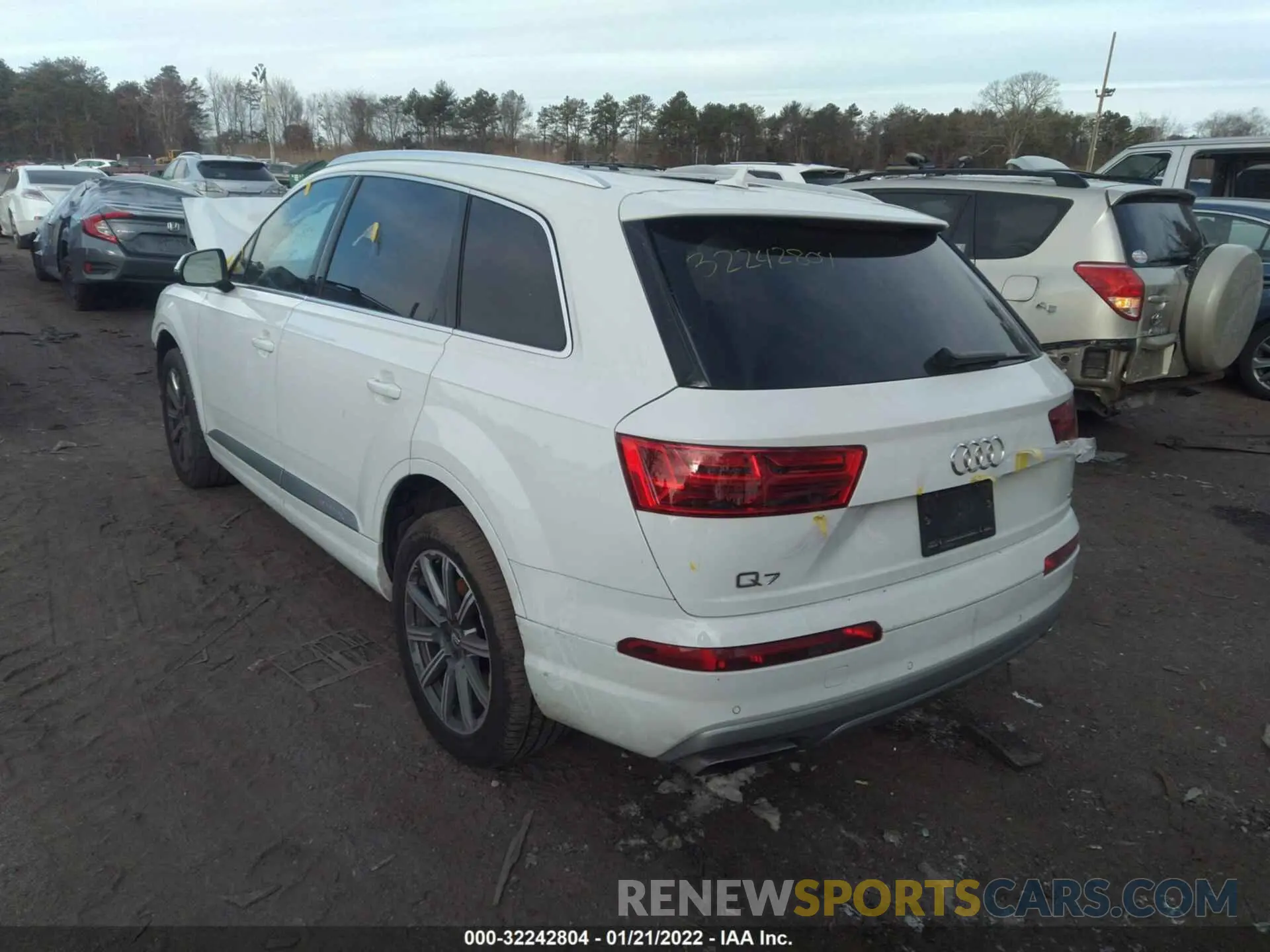 2 Photograph of a damaged car WA1AAAF78KD045222 AUDI Q7 2019