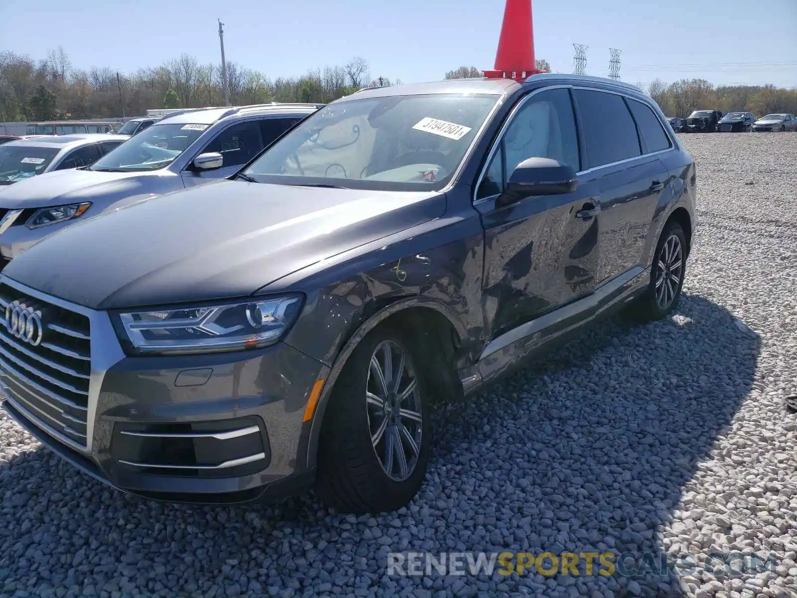 2 Photograph of a damaged car WA1AAAF7XKD002808 AUDI Q7 2019