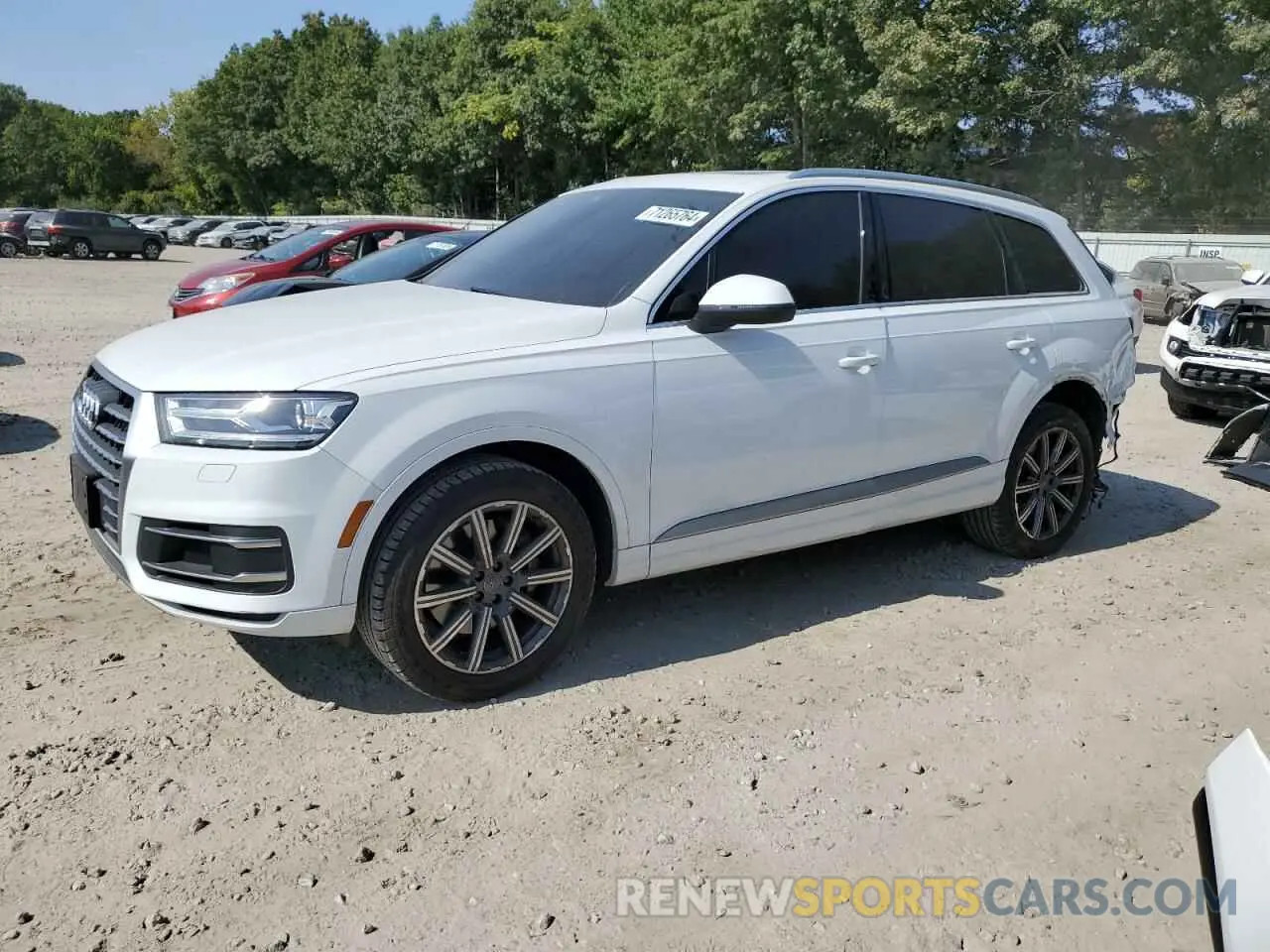 1 Photograph of a damaged car WA1AHAF70KD017555 AUDI Q7 2019