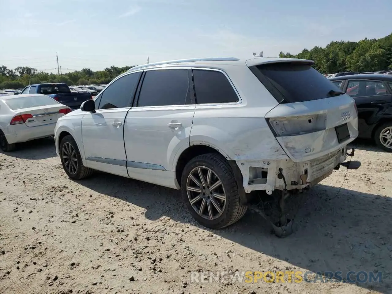 2 Photograph of a damaged car WA1AHAF70KD017555 AUDI Q7 2019