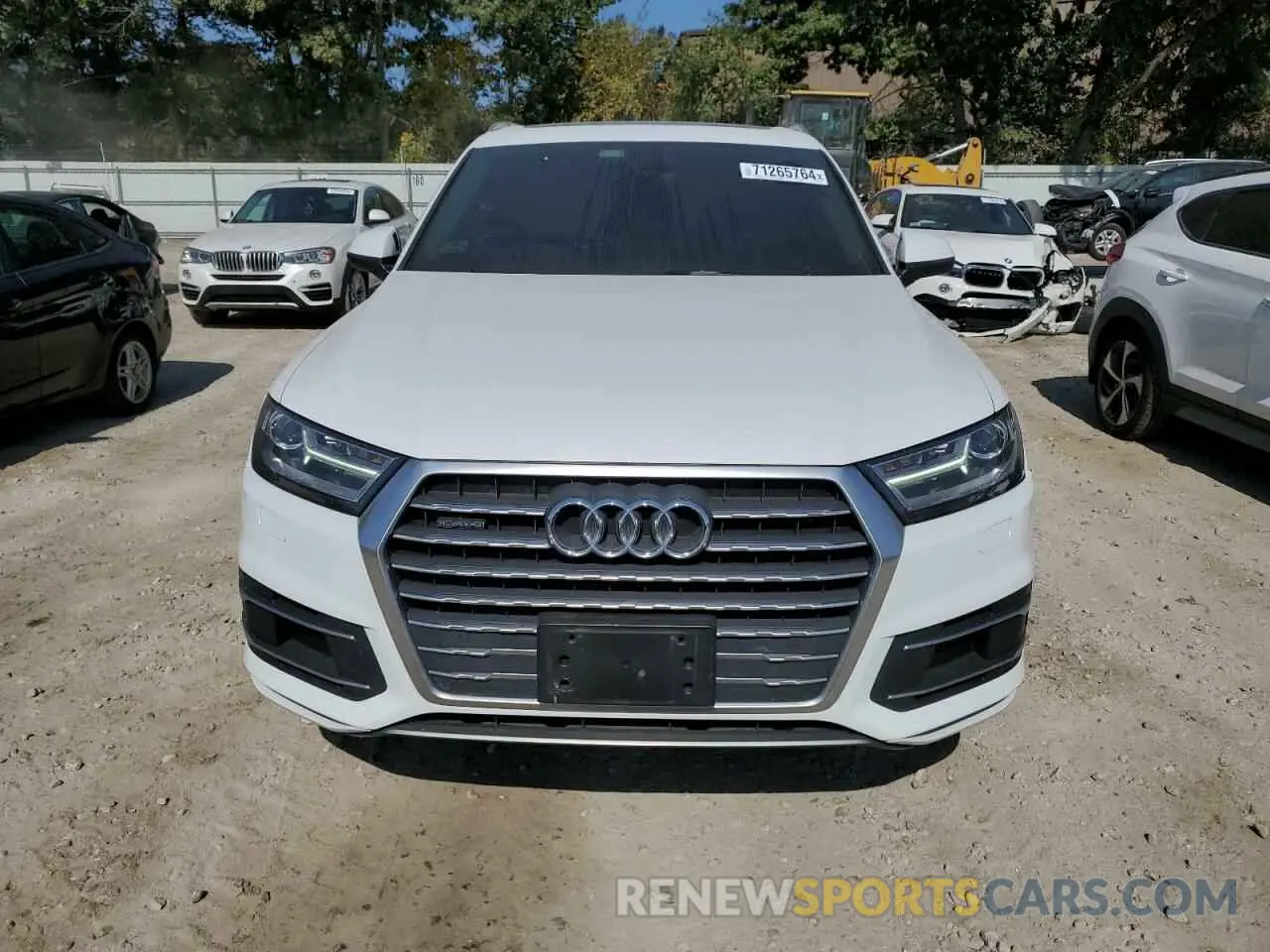 5 Photograph of a damaged car WA1AHAF70KD017555 AUDI Q7 2019
