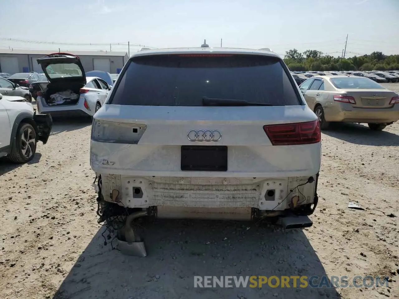 6 Photograph of a damaged car WA1AHAF70KD017555 AUDI Q7 2019