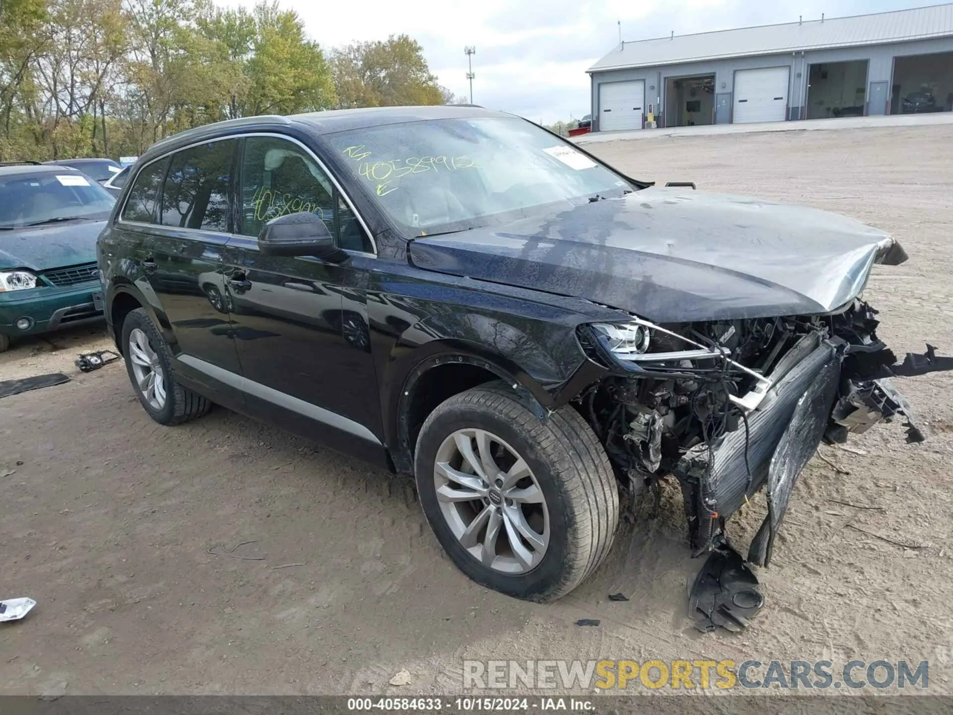 1 Photograph of a damaged car WA1AHAF70KD034873 AUDI Q7 2019