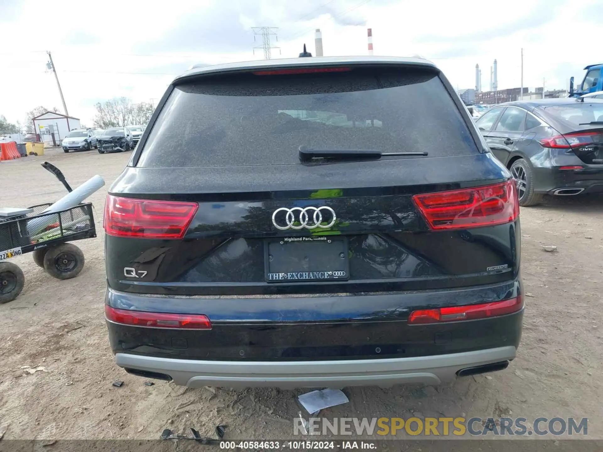 16 Photograph of a damaged car WA1AHAF70KD034873 AUDI Q7 2019