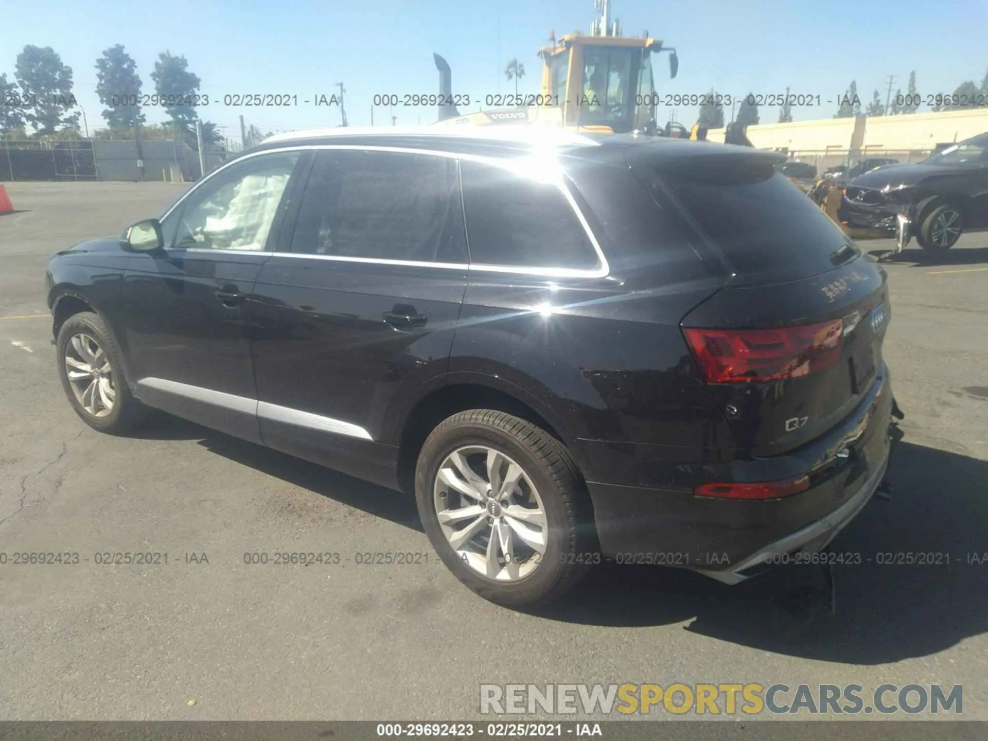 3 Photograph of a damaged car WA1AHAF71KD025566 AUDI Q7 2019