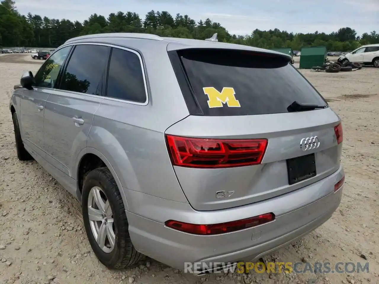 3 Photograph of a damaged car WA1AHAF71KD035126 AUDI Q7 2019