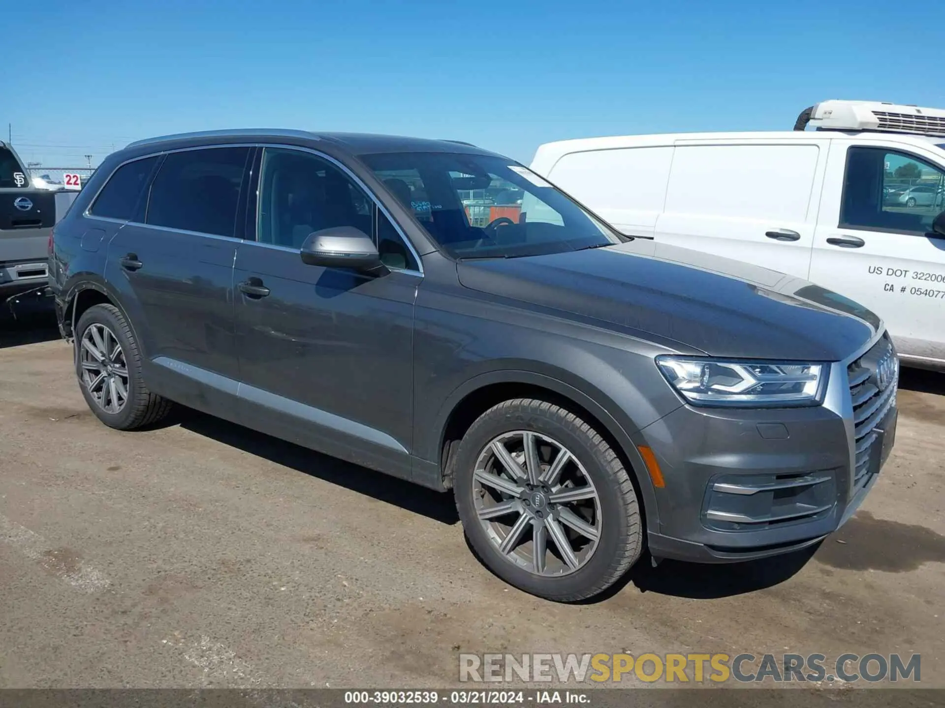 1 Photograph of a damaged car WA1AHAF71KD035773 AUDI Q7 2019