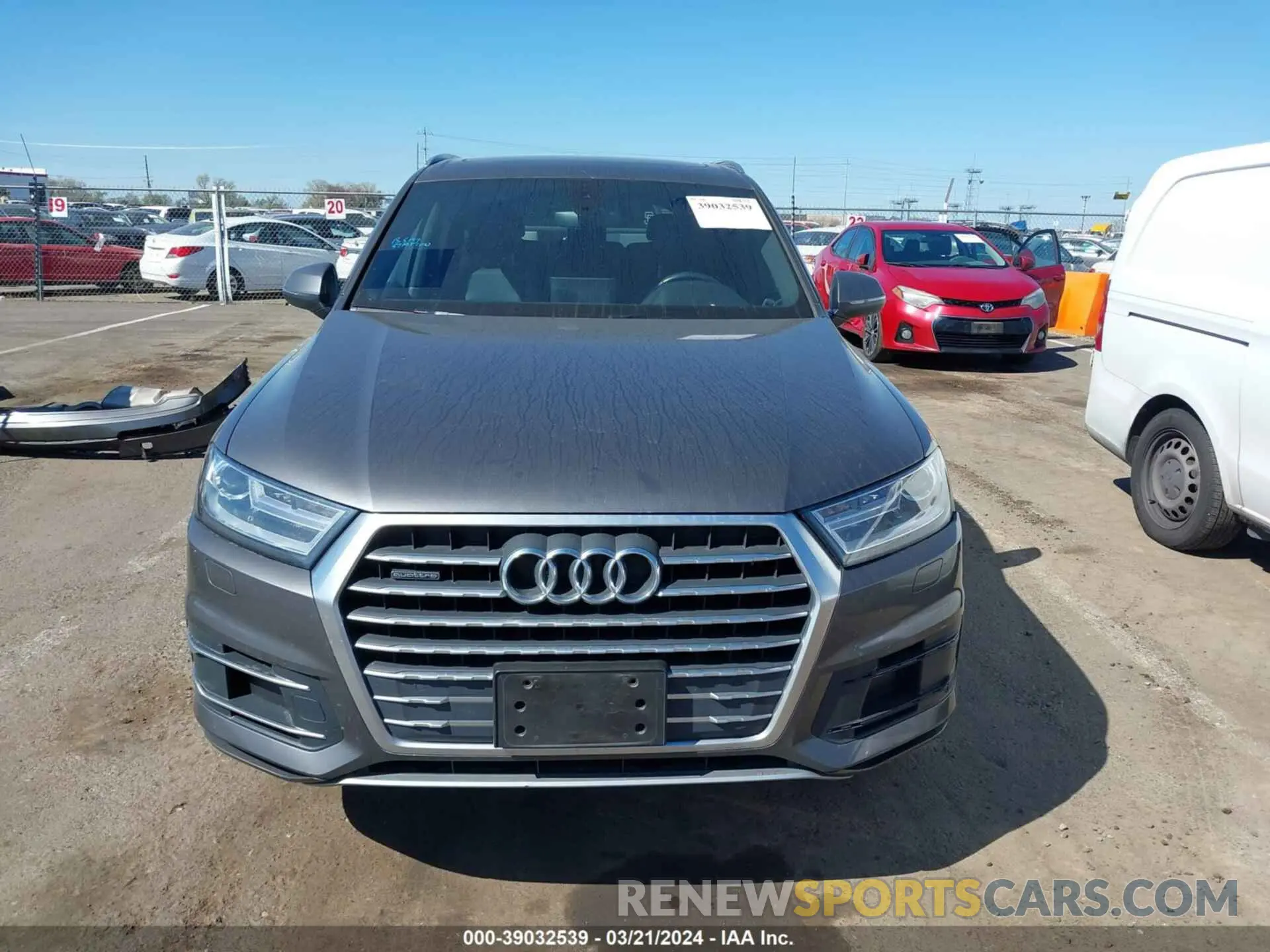 13 Photograph of a damaged car WA1AHAF71KD035773 AUDI Q7 2019