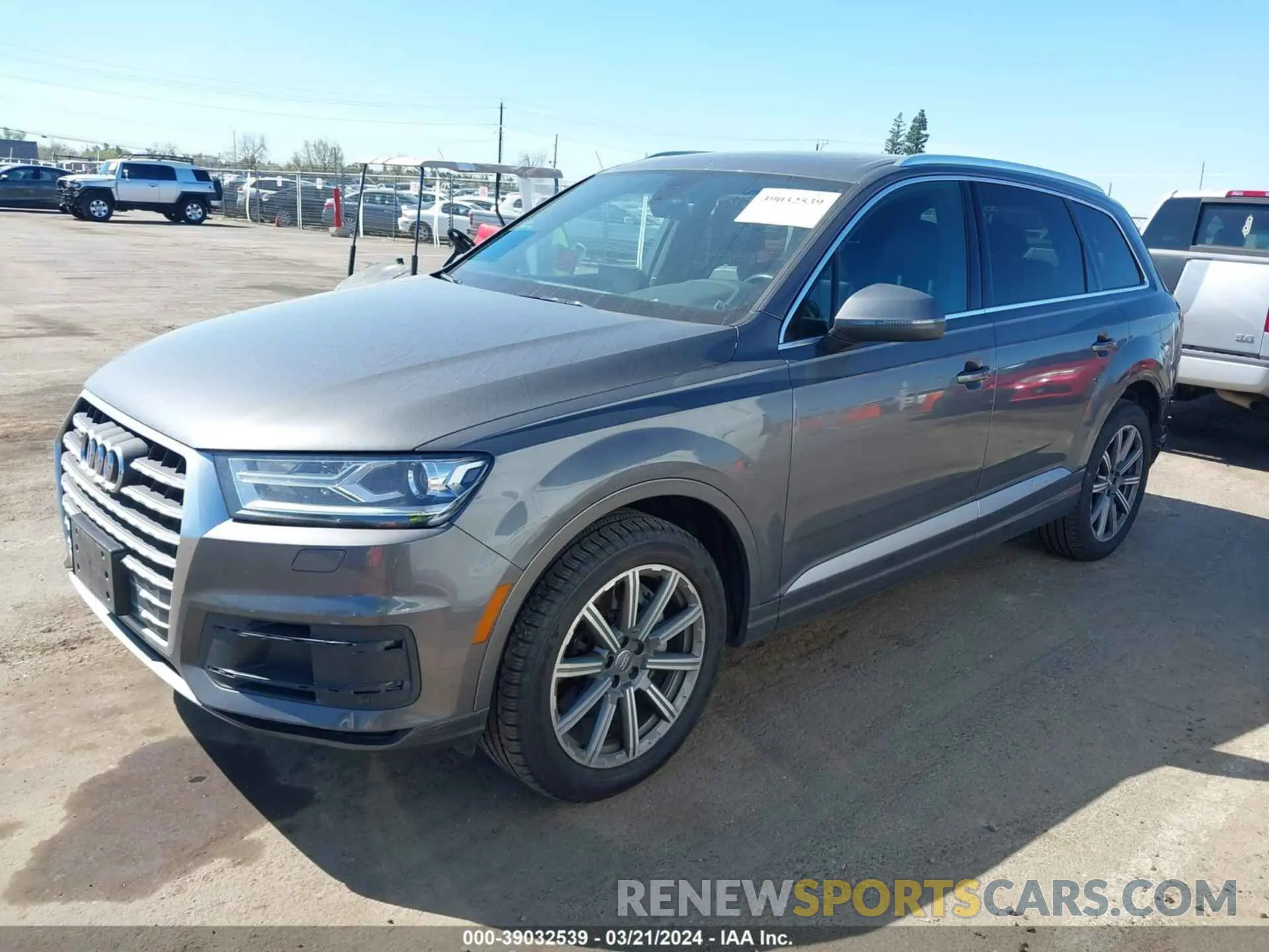 2 Photograph of a damaged car WA1AHAF71KD035773 AUDI Q7 2019