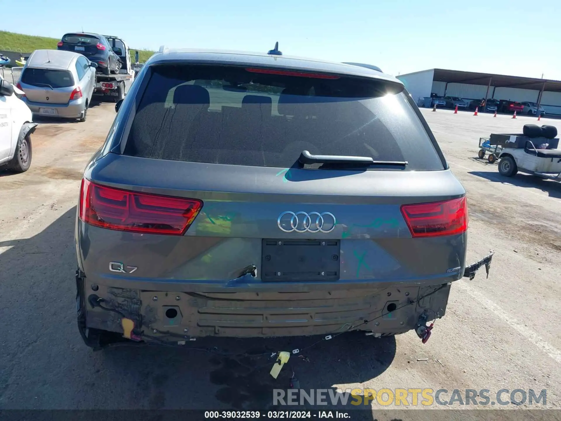 6 Photograph of a damaged car WA1AHAF71KD035773 AUDI Q7 2019