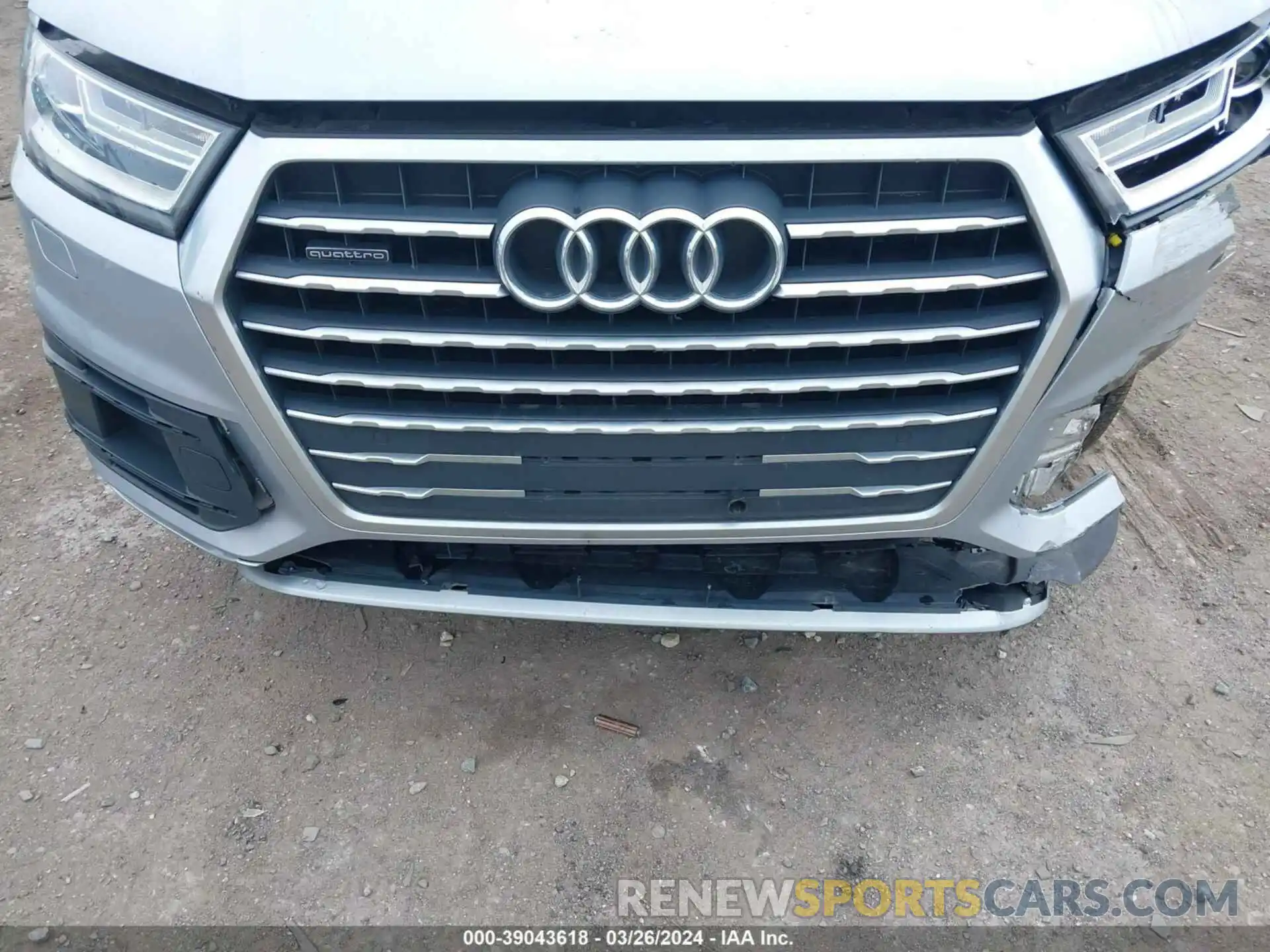 17 Photograph of a damaged car WA1AHAF71KD037037 AUDI Q7 2019