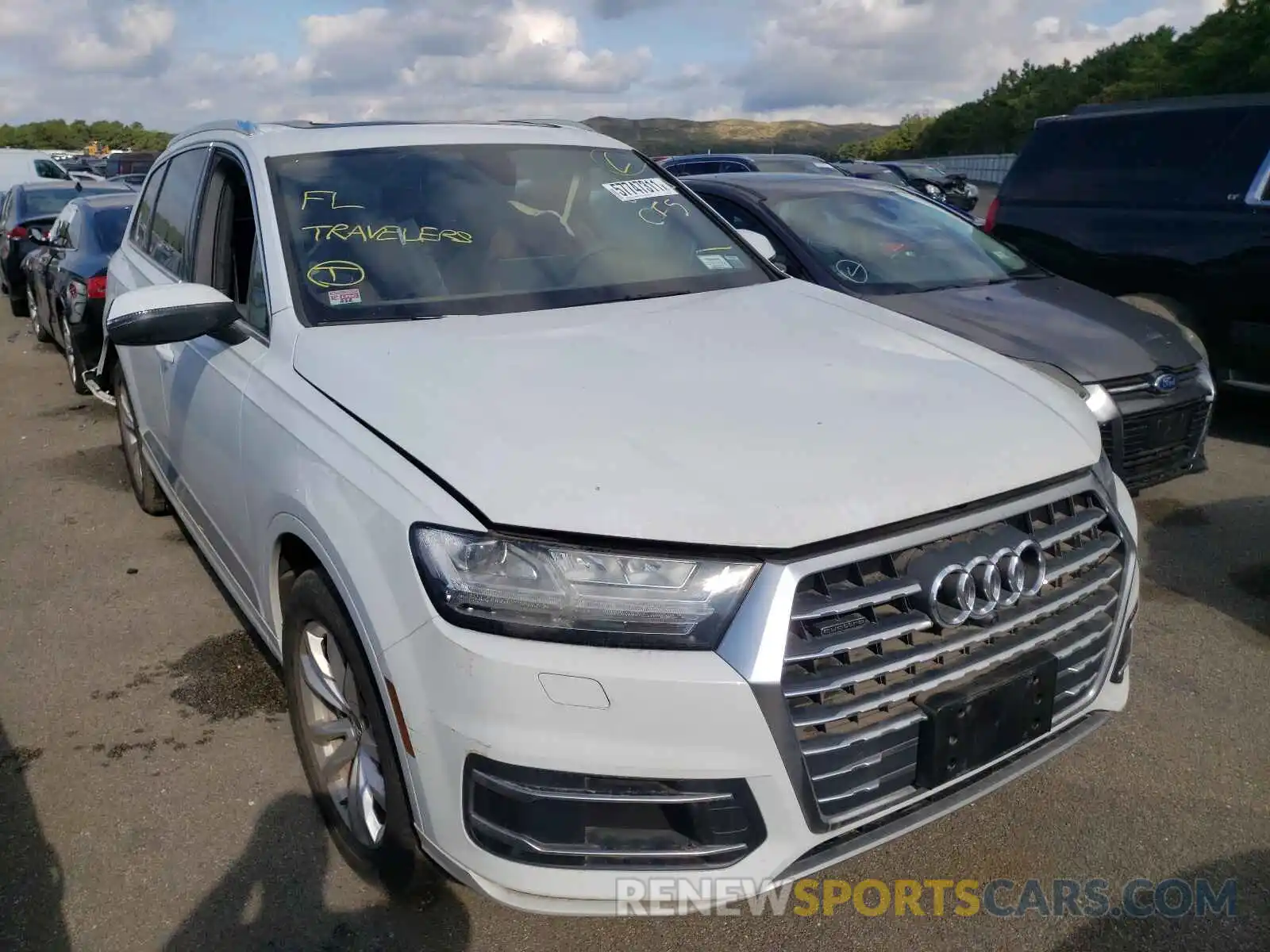 1 Photograph of a damaged car WA1AHAF71KD044991 AUDI Q7 2019