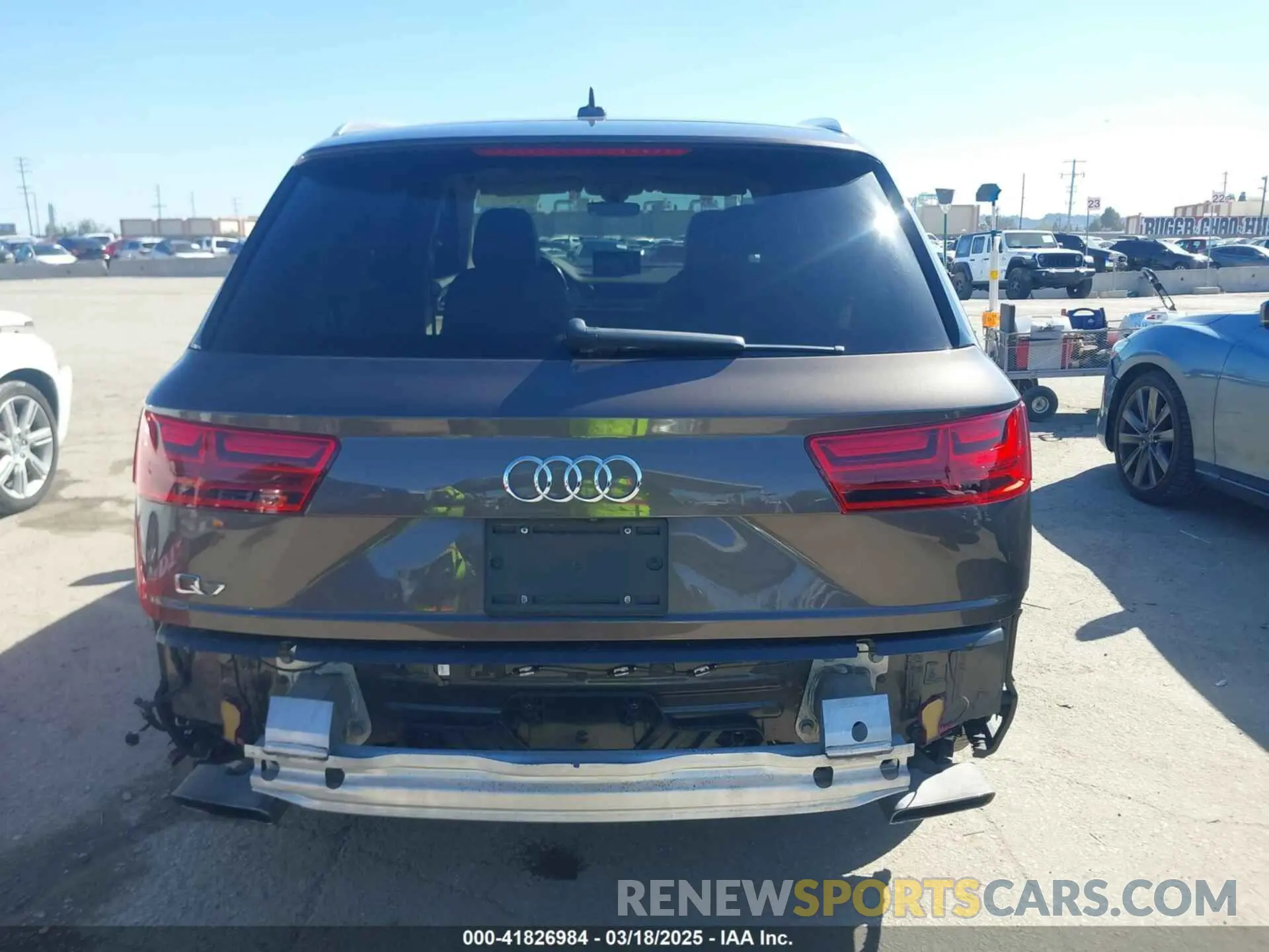 17 Photograph of a damaged car WA1AHAF72KD027732 AUDI Q7 2019