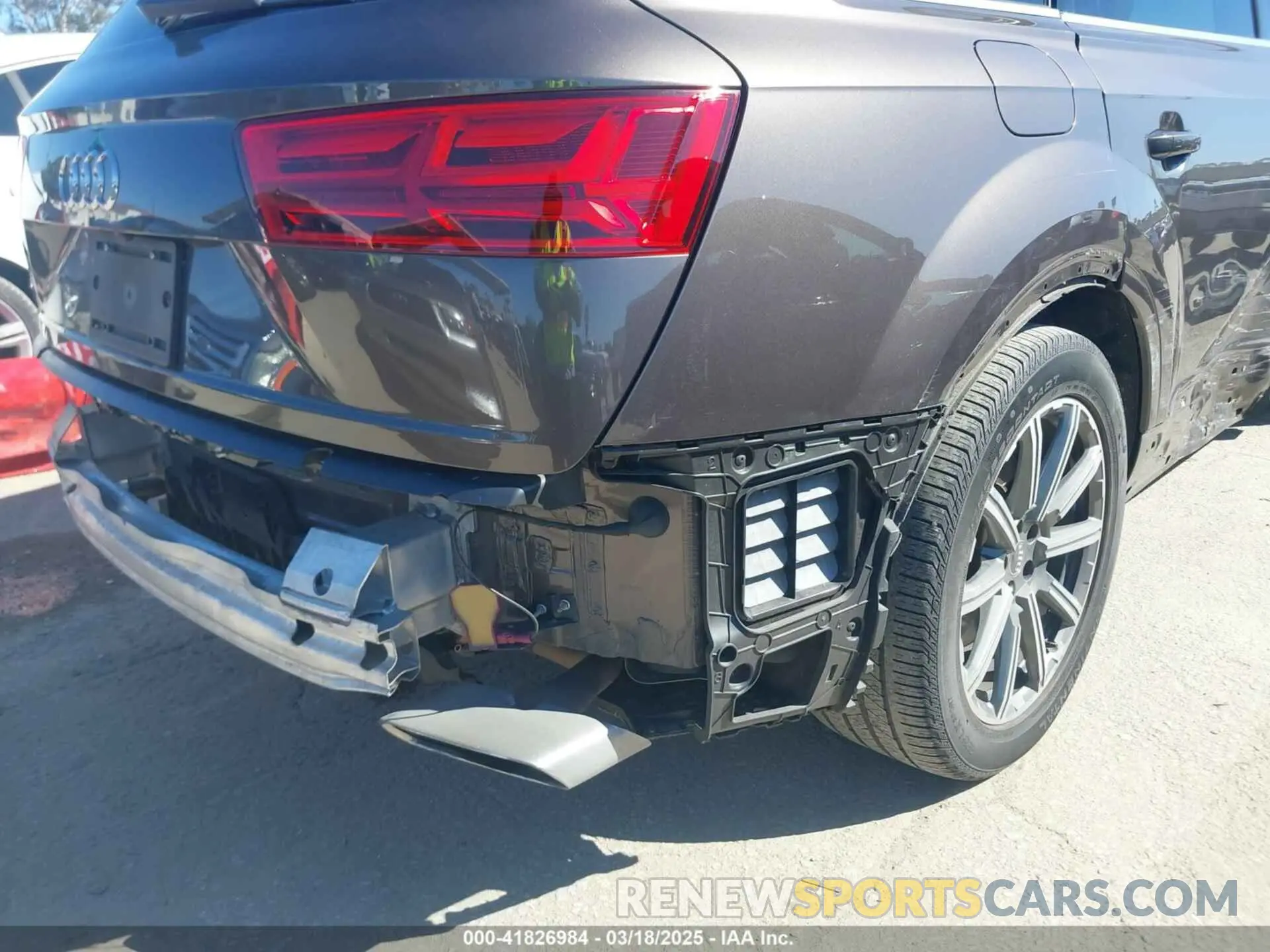 6 Photograph of a damaged car WA1AHAF72KD027732 AUDI Q7 2019