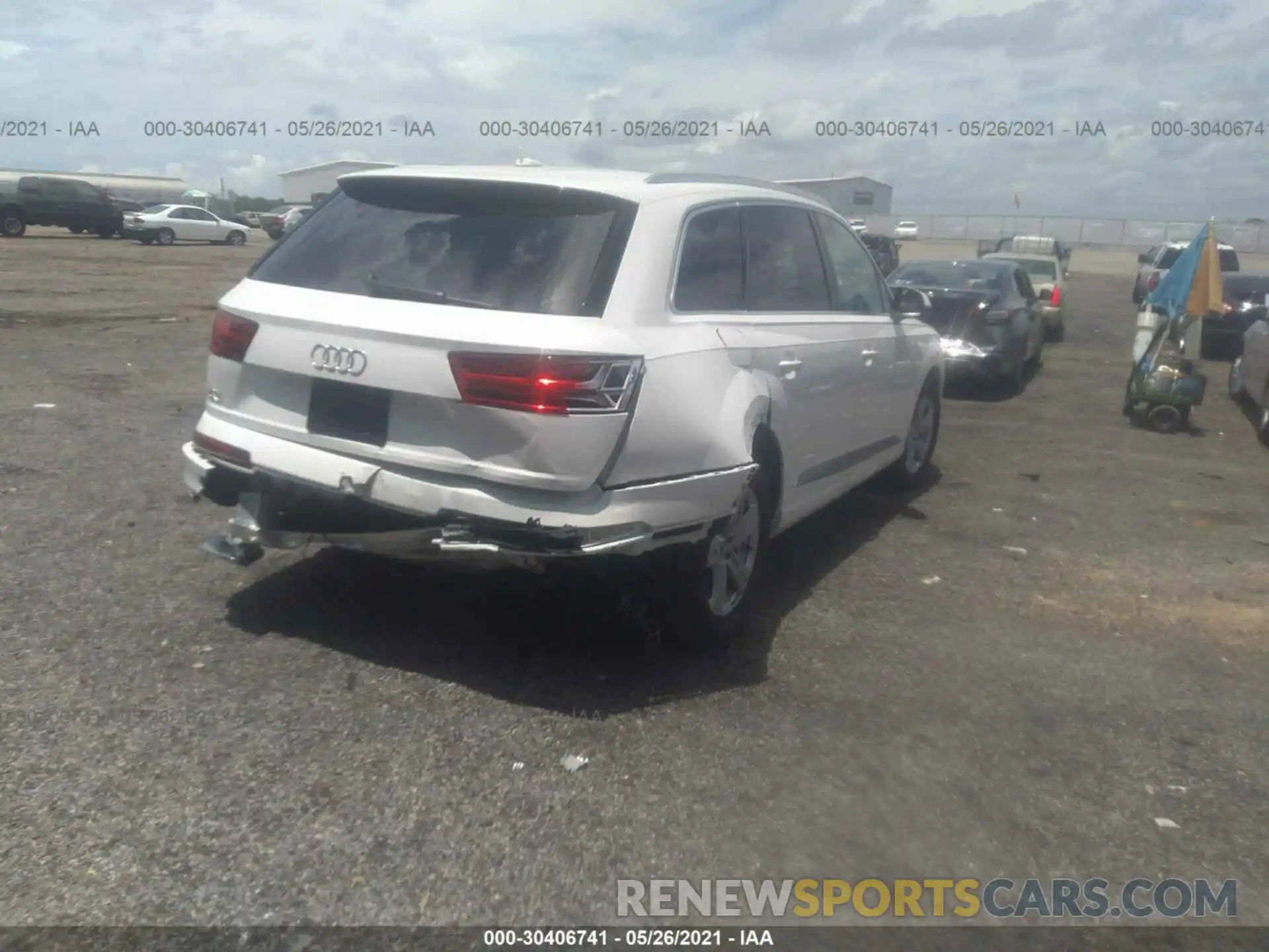 4 Photograph of a damaged car WA1AHAF73KD019834 AUDI Q7 2019