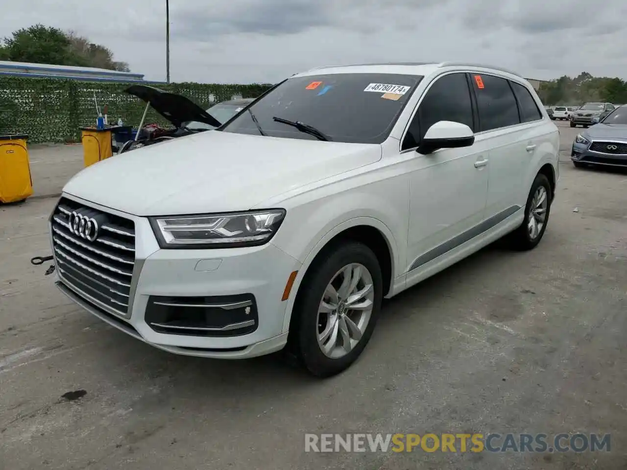 1 Photograph of a damaged car WA1AHAF73KD021390 AUDI Q7 2019