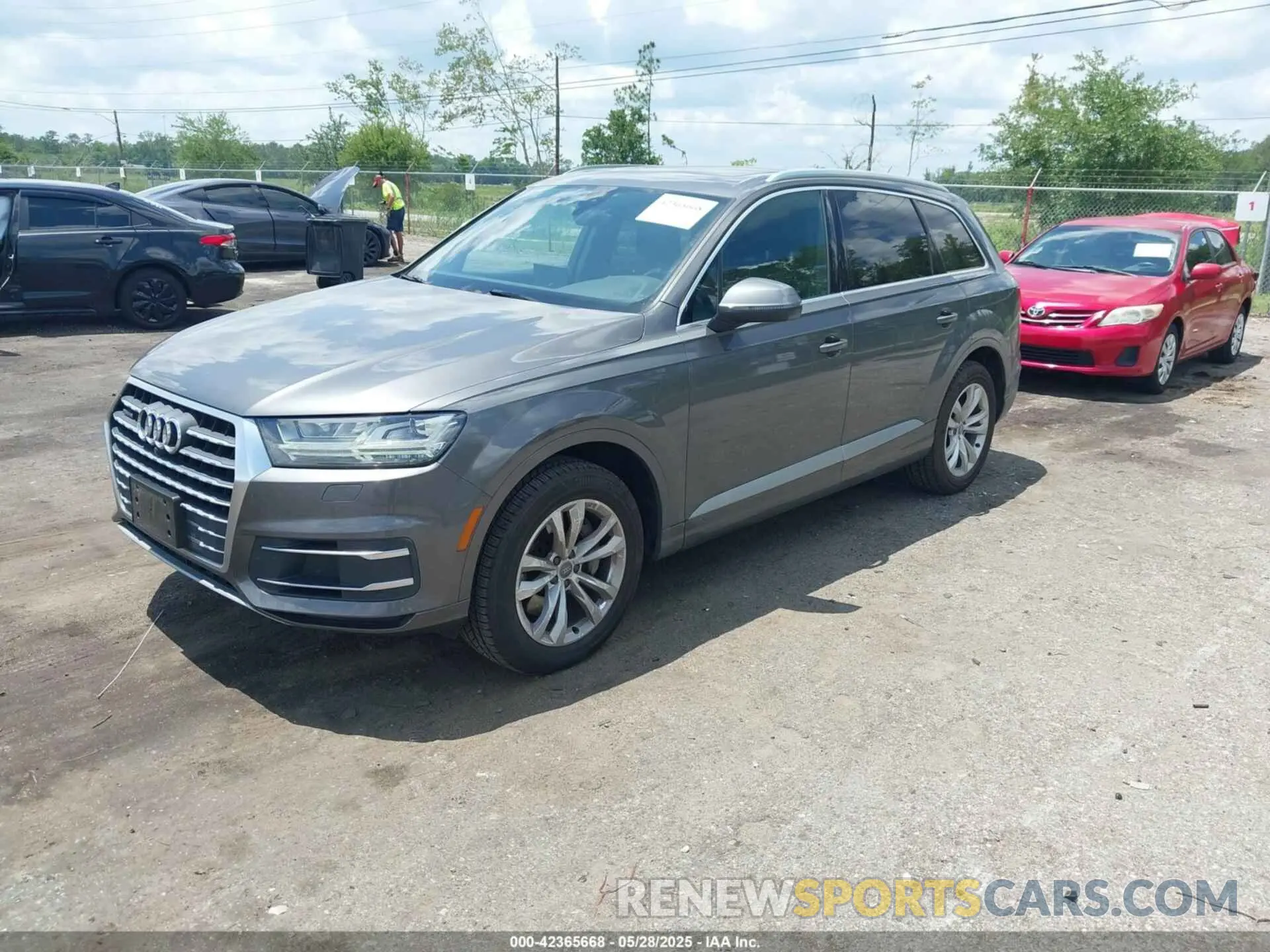 2 Photograph of a damaged car WA1AHAF73KD047665 AUDI Q7 2019
