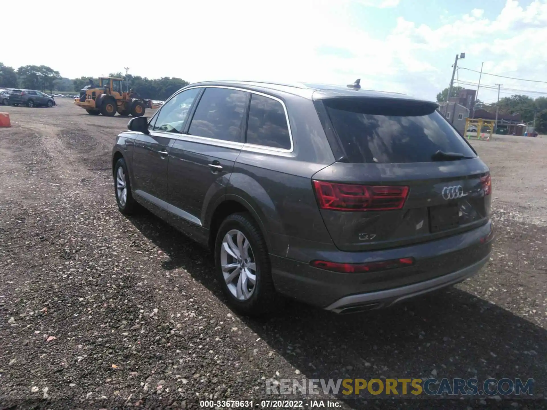 3 Photograph of a damaged car WA1AHAF74KD015758 AUDI Q7 2019