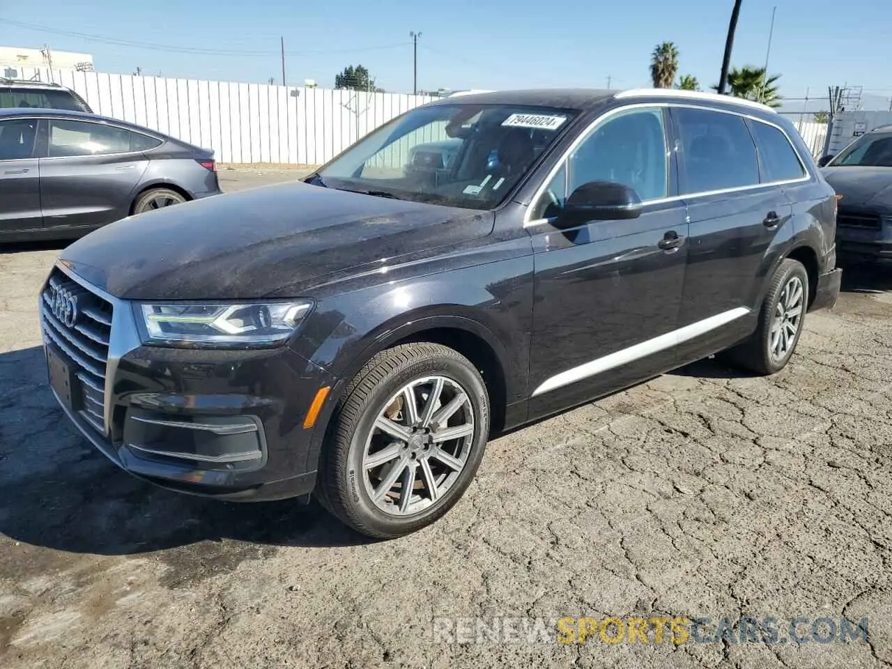 1 Photograph of a damaged car WA1AHAF74KD027747 AUDI Q7 2019