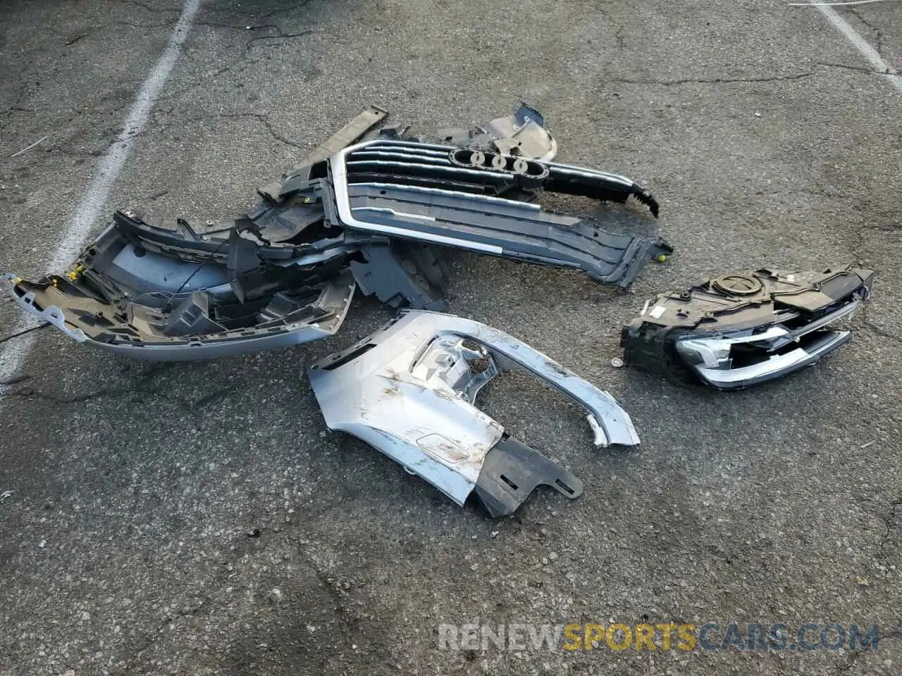 13 Photograph of a damaged car WA1AHAF74KD041874 AUDI Q7 2019