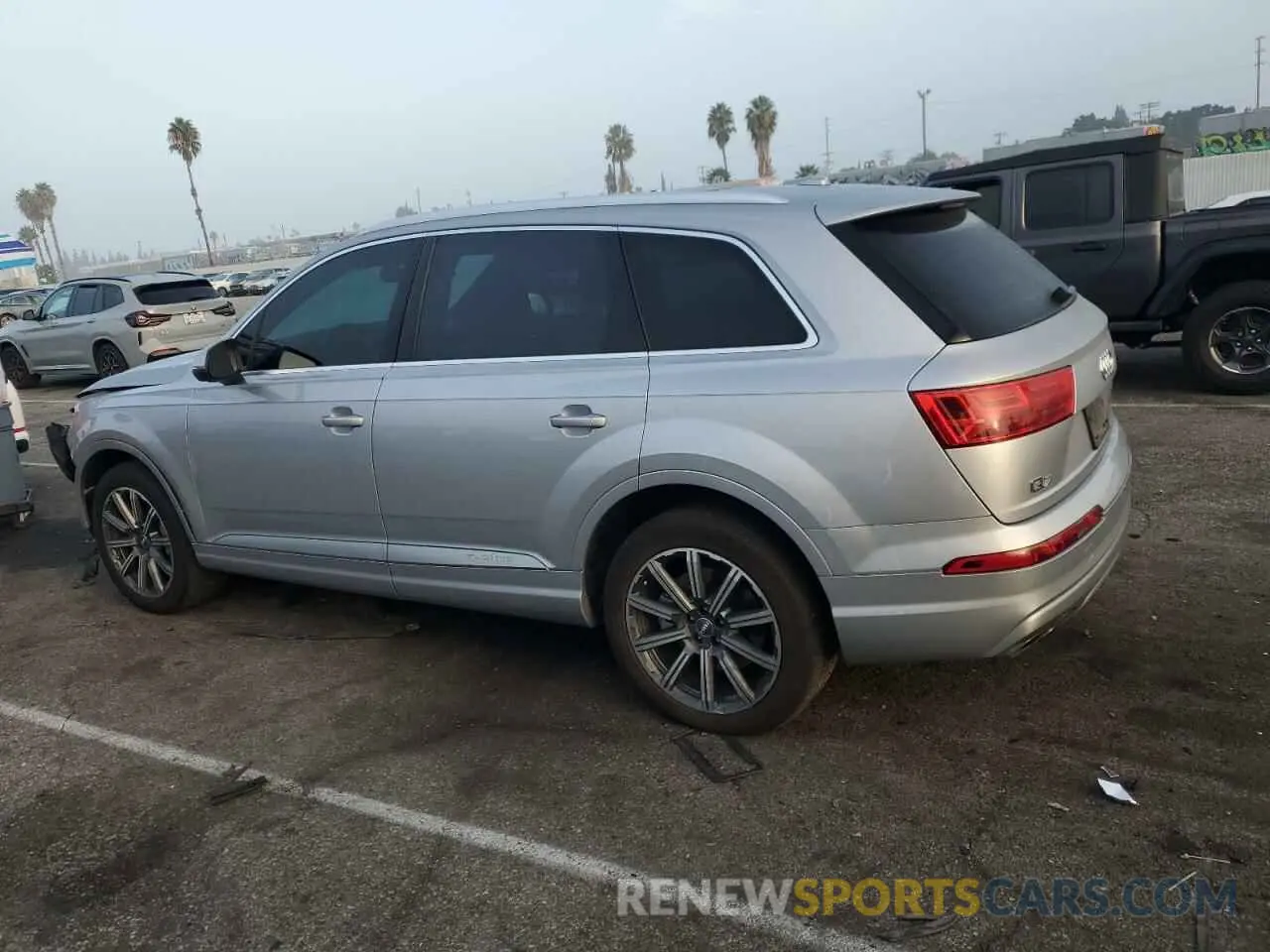 2 Photograph of a damaged car WA1AHAF74KD041874 AUDI Q7 2019