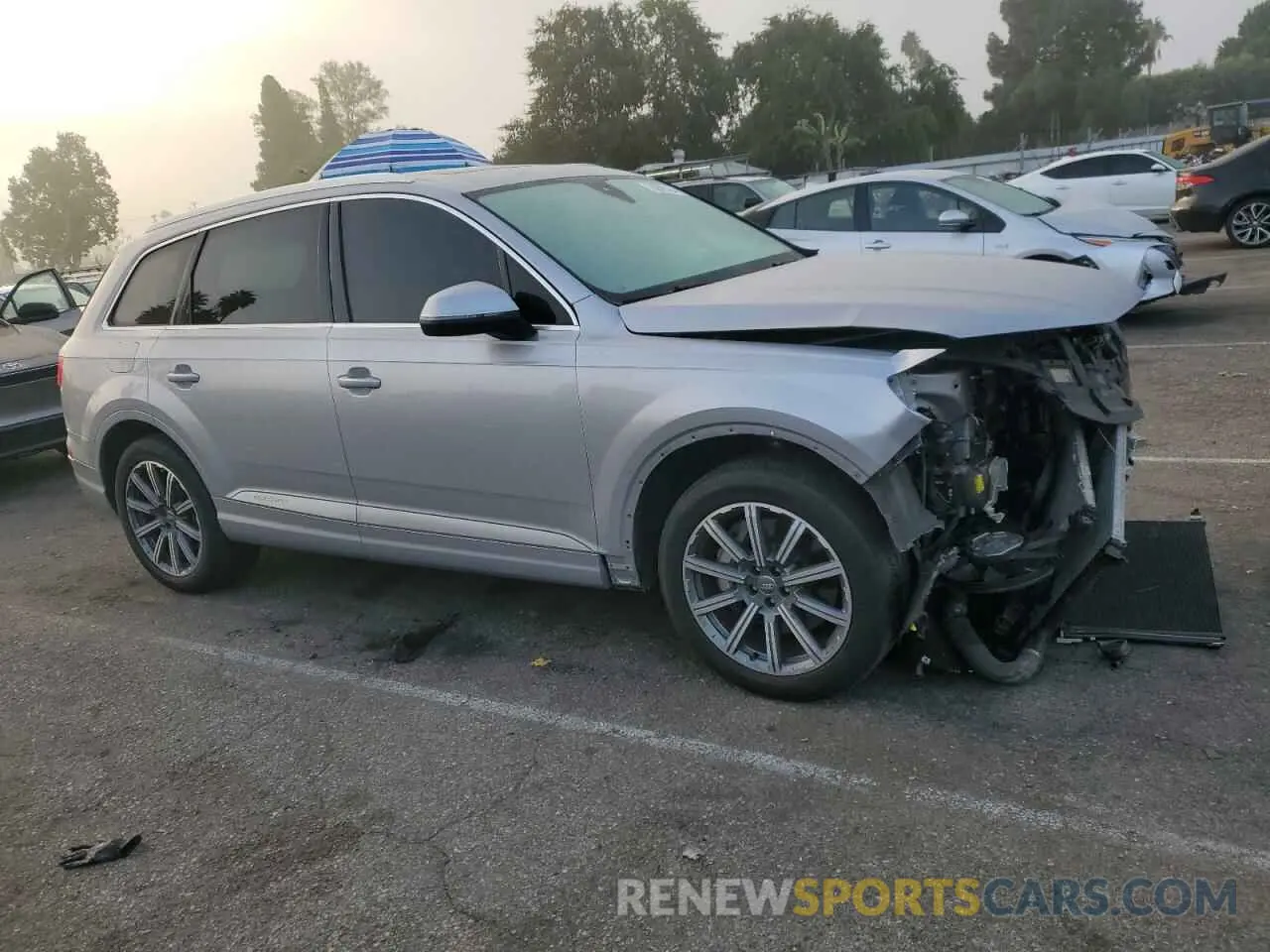 4 Photograph of a damaged car WA1AHAF74KD041874 AUDI Q7 2019
