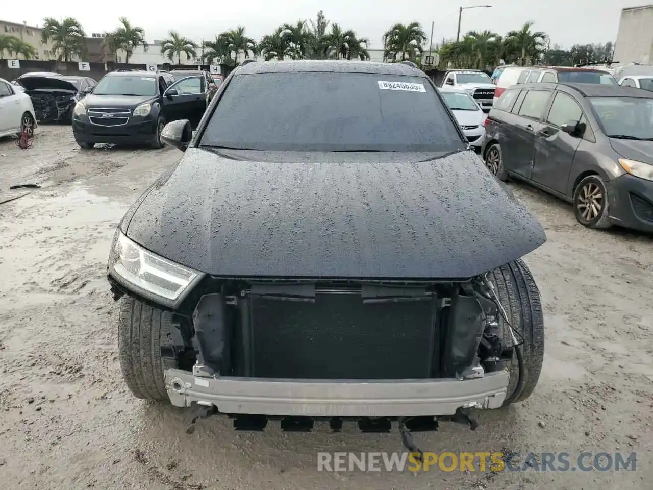 5 Photograph of a damaged car WA1AHAF75KD018782 AUDI Q7 2019